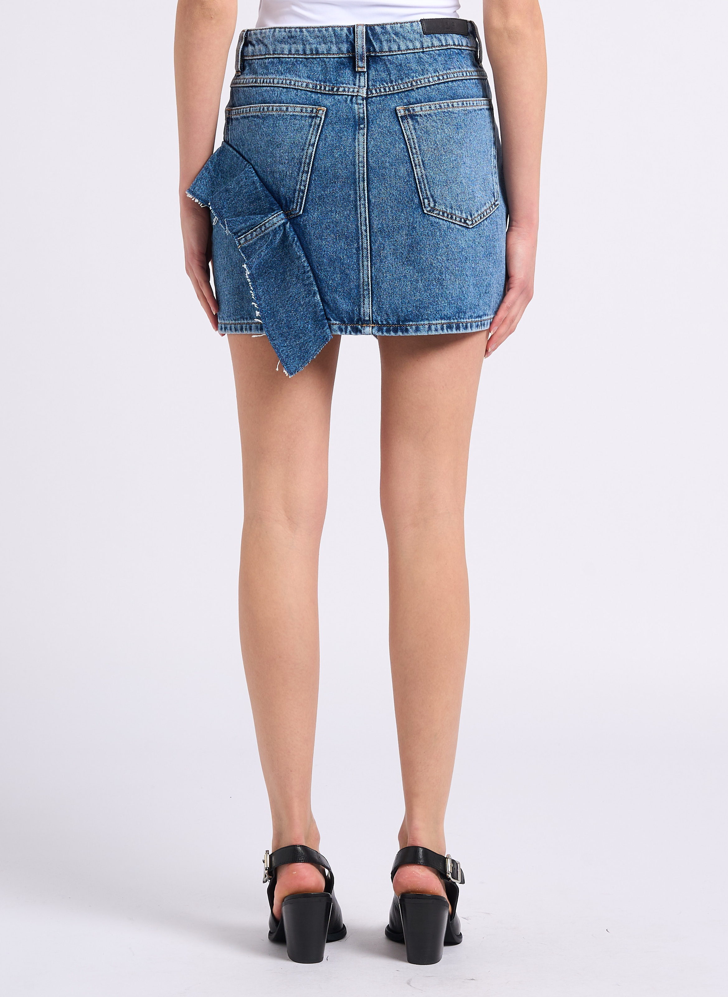 Short cotton skirt IRO Blue