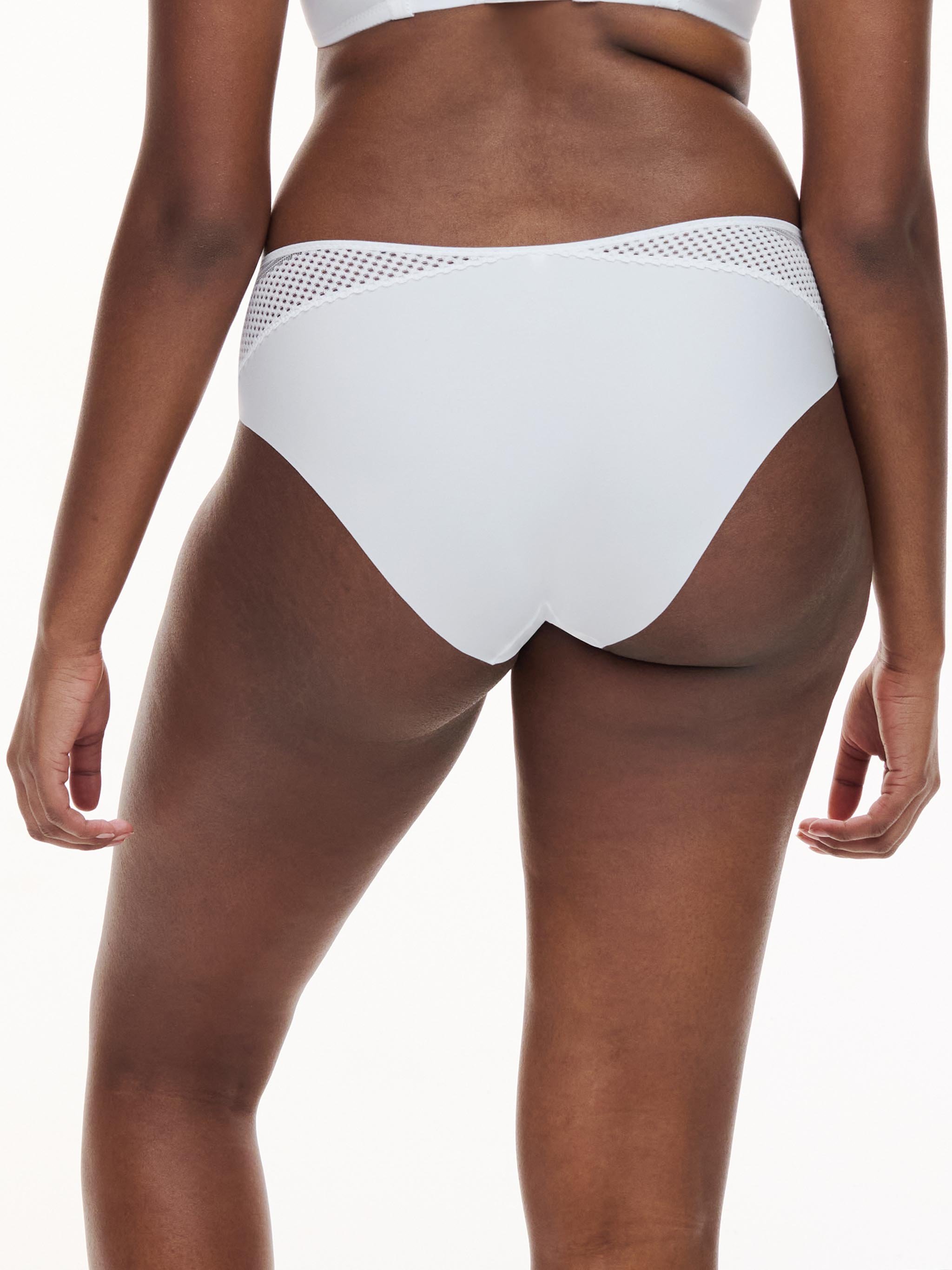 Lace boy shorts CHANTELLE PULP White