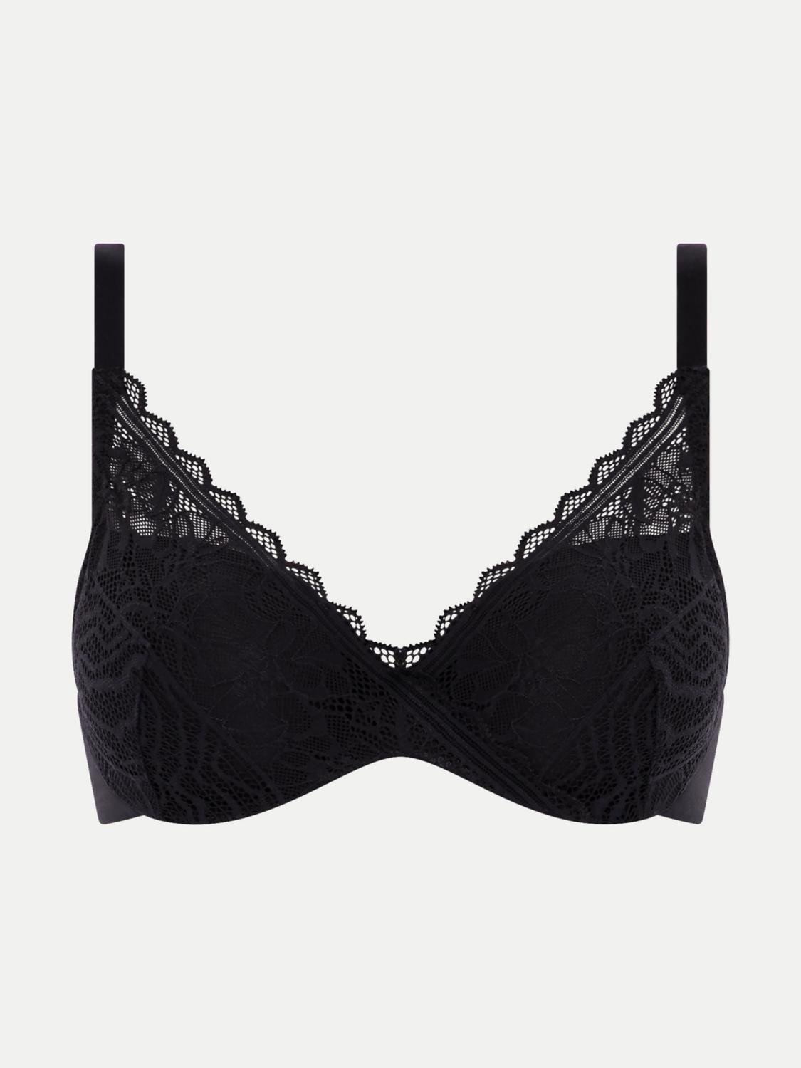 Full-cup shape memory bra | Black CHANTELLE Women