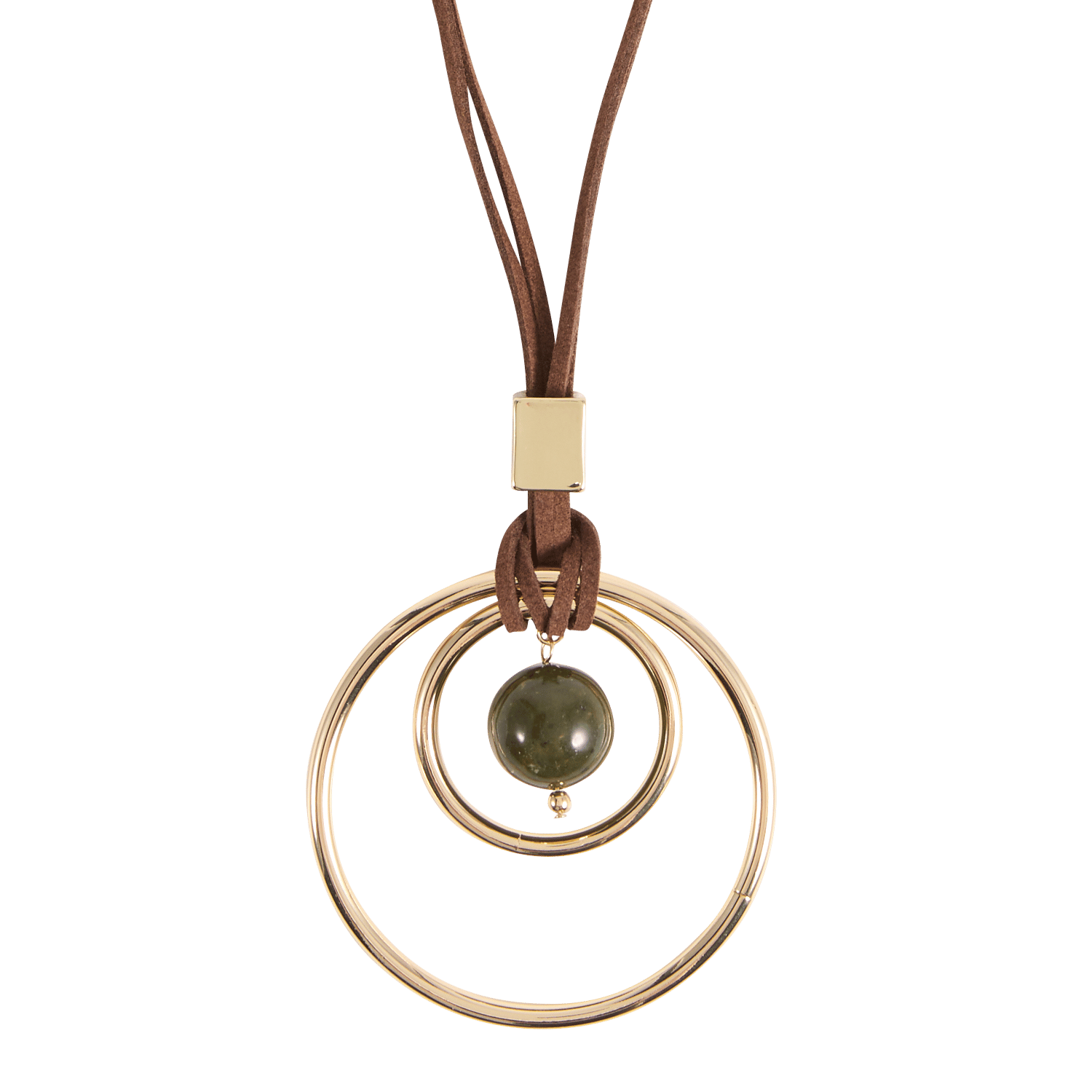Collana lunga multi-anelli LA FEE MARABOUTEE Dorato