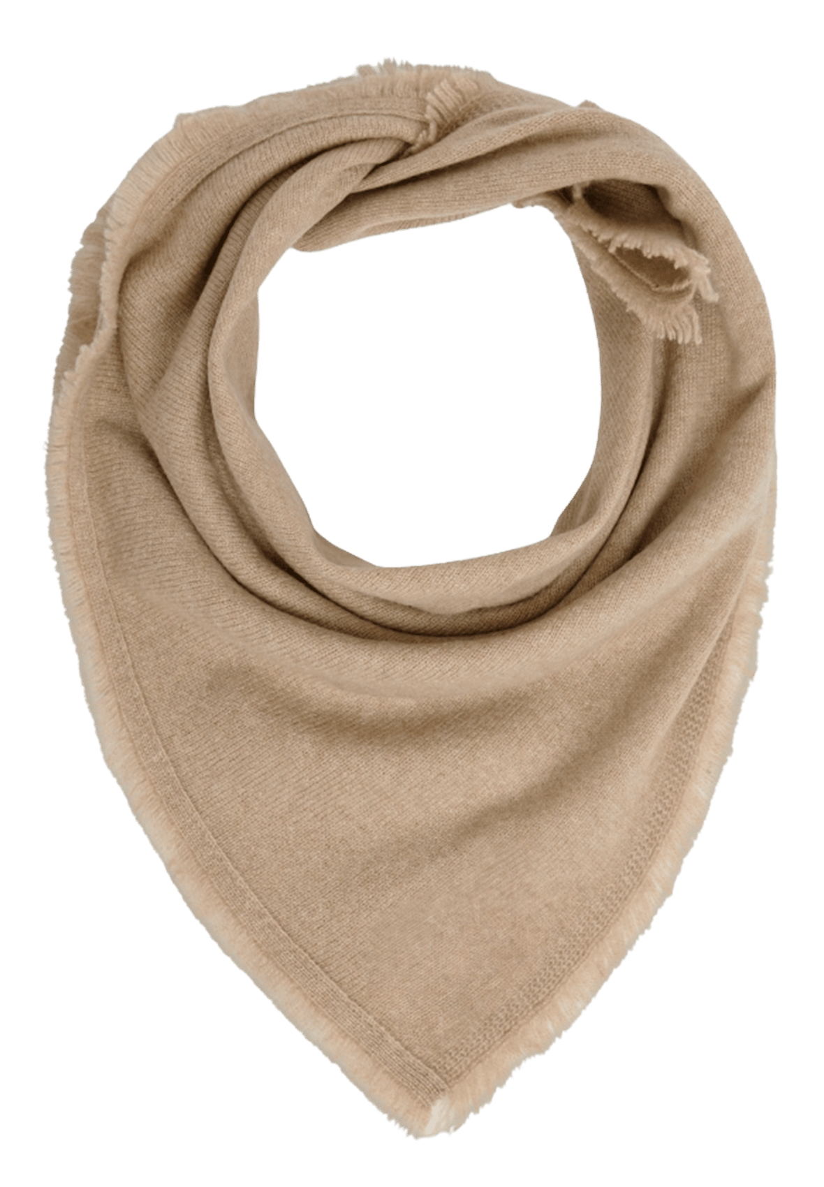 Sjaal van kasjmier HIRCUS Beige