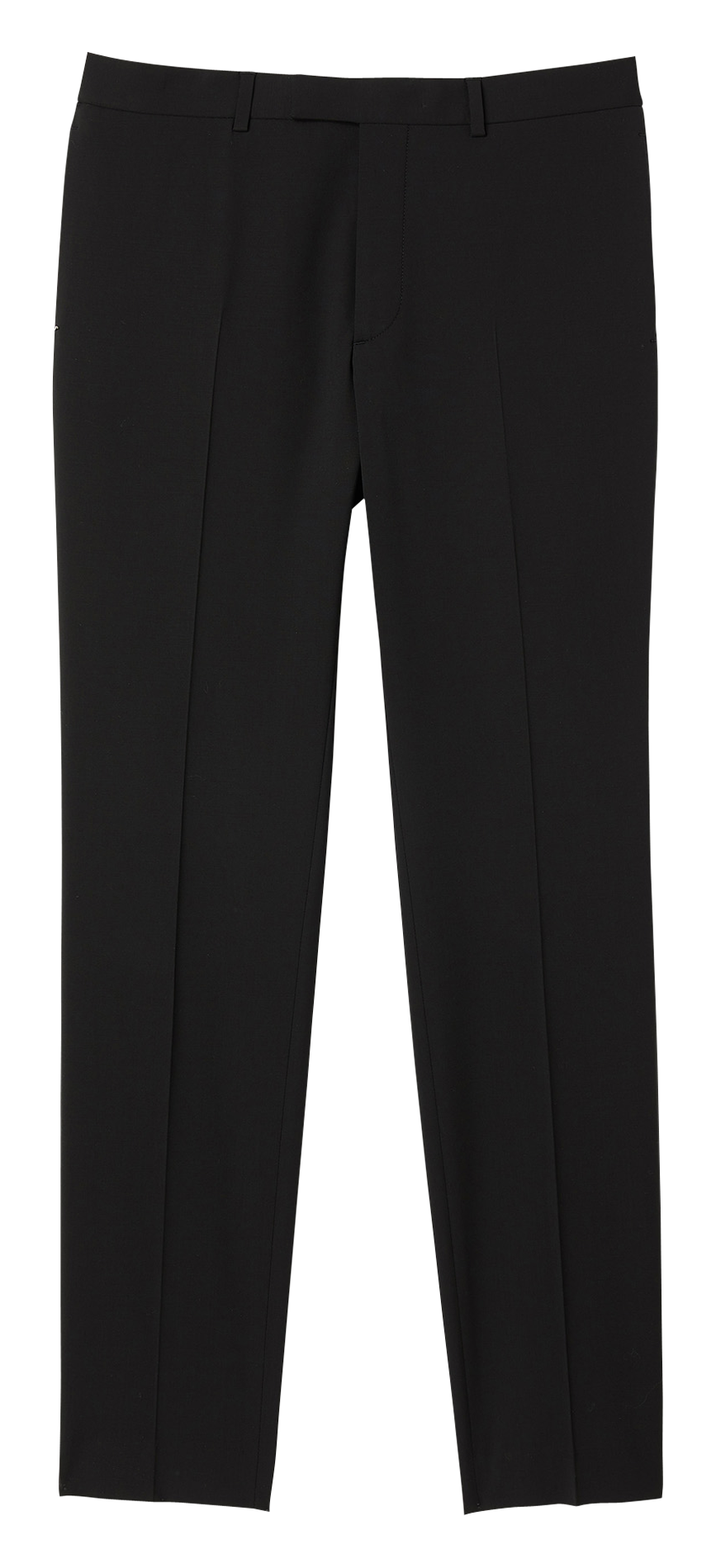 Pantalon de costume regular-fit en laine SANDRO Noir