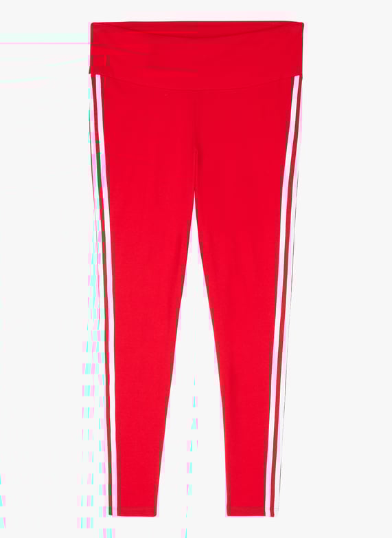 Baumwoll-Leggings Betsca Adidas Damen Place des Tendances