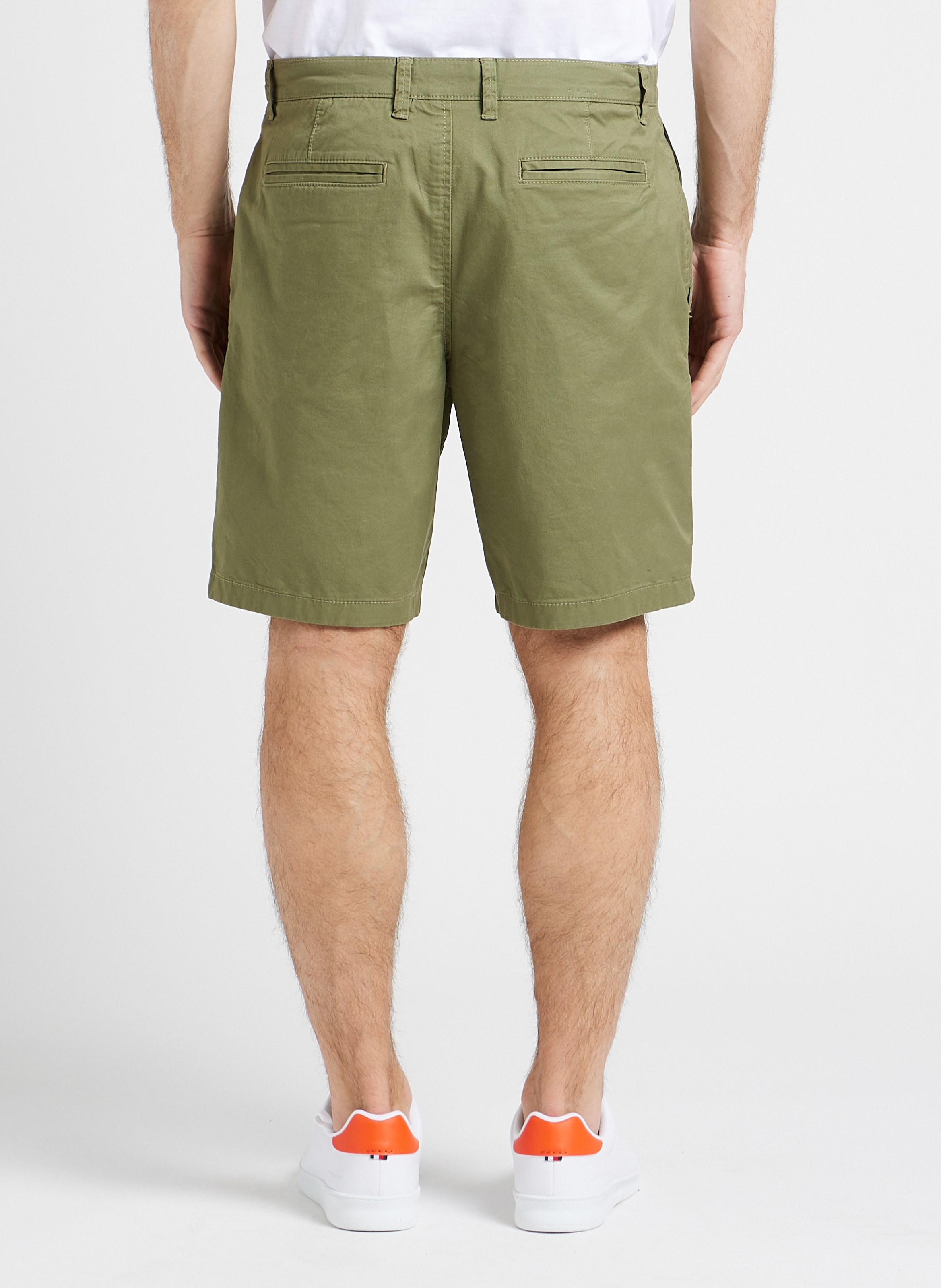 Recht short | biokatoenblend SELECTED Groen