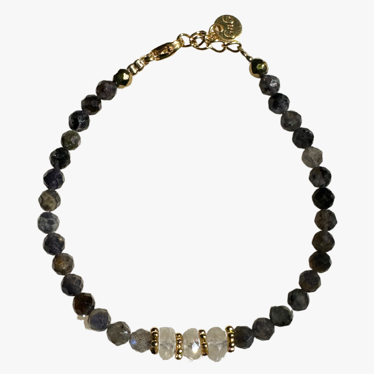 Iolite bracelet GINANDGER Green