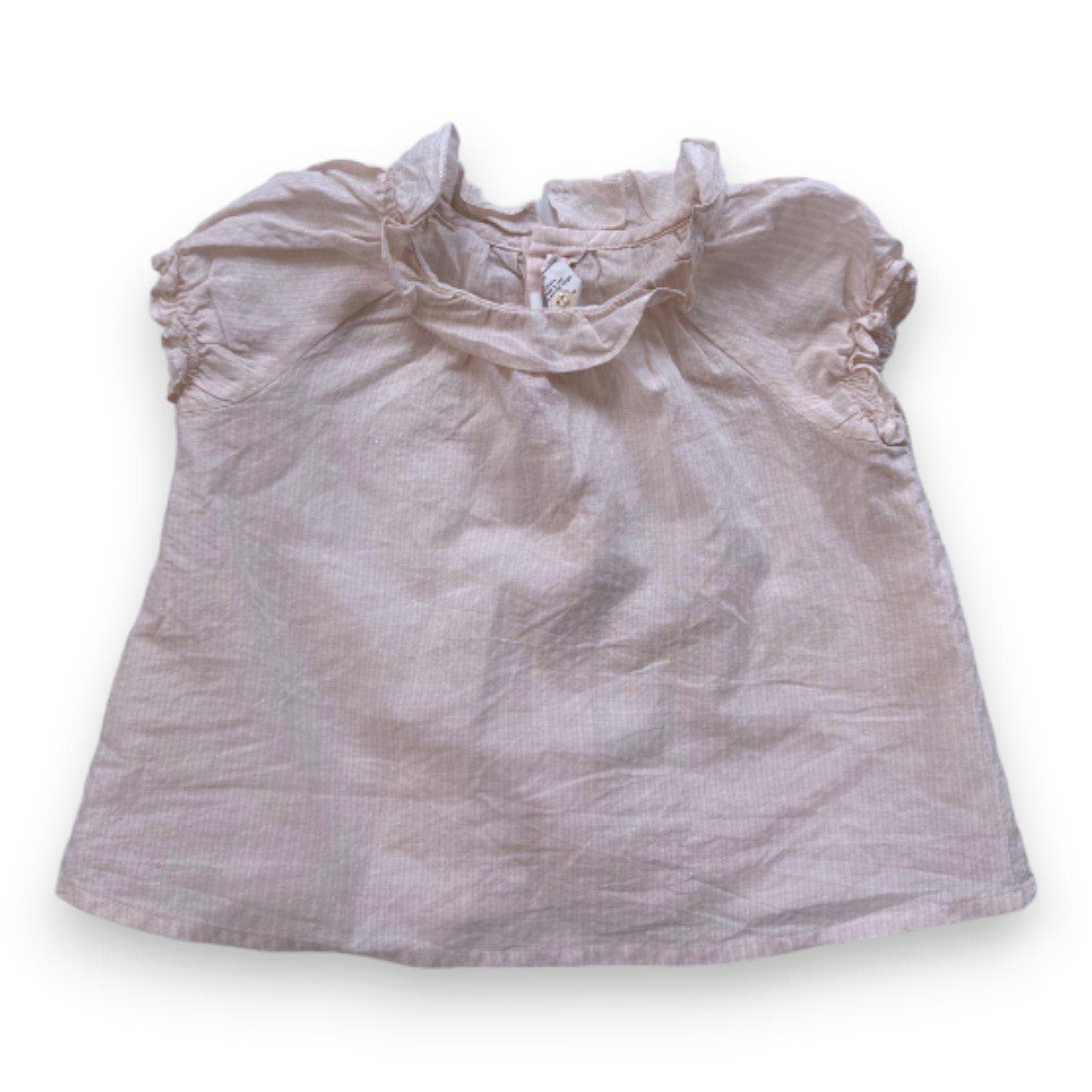 Pink Baby Blouse - 6 months BONPOINT - Seconde Main Pink