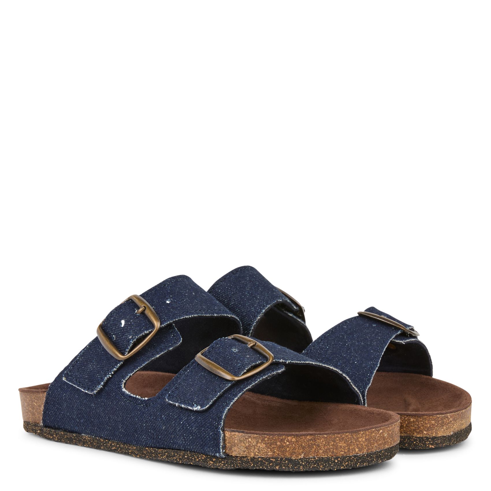 Denim sandals BOSABO Blue
