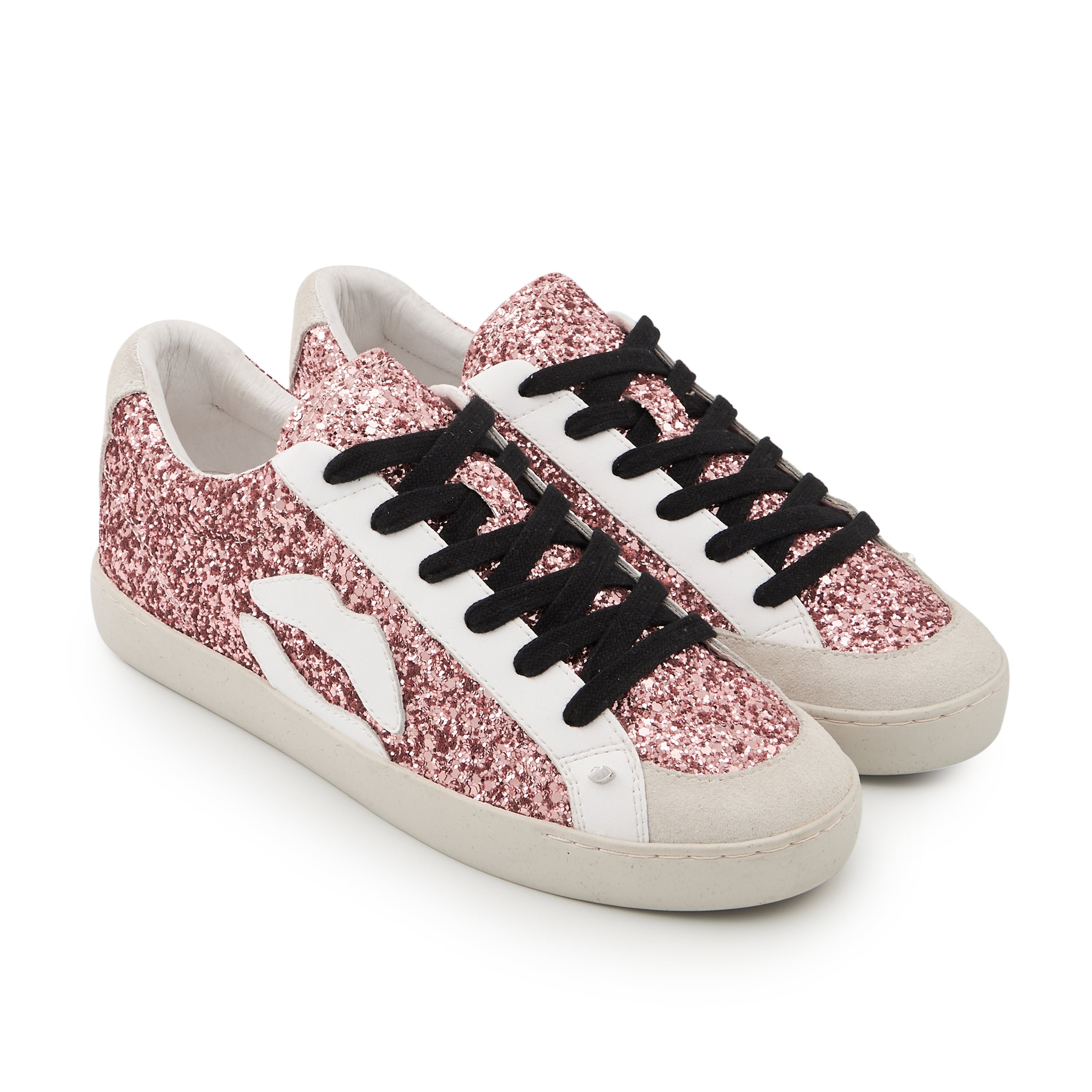 Leather sneakers BONS BAISERS PARIS White