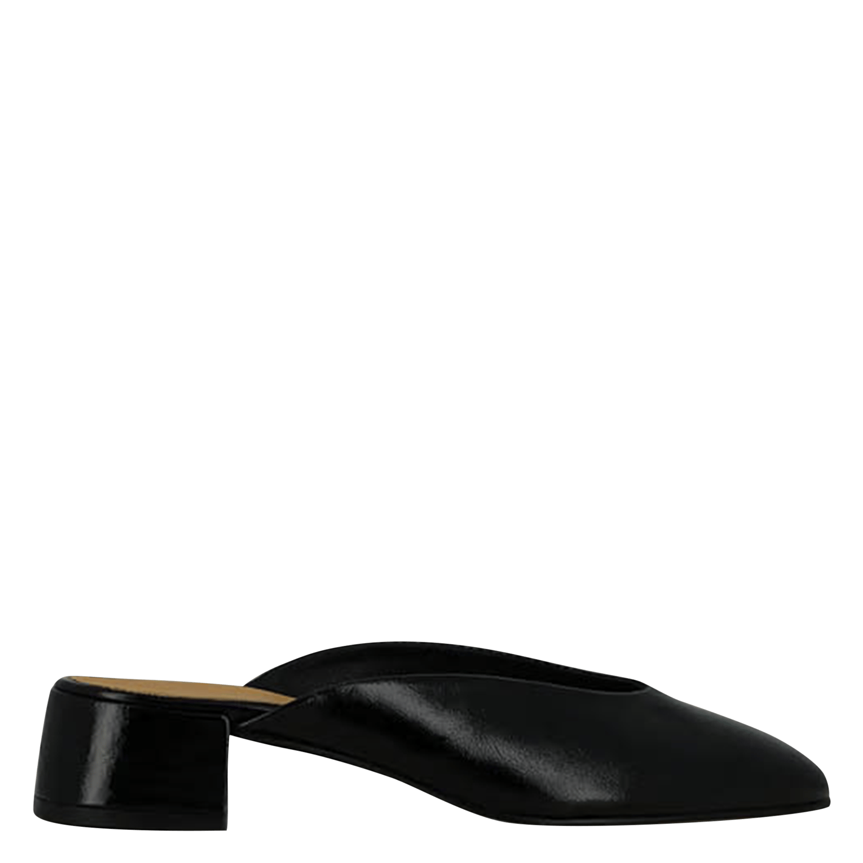 Leather mules JONAK Black