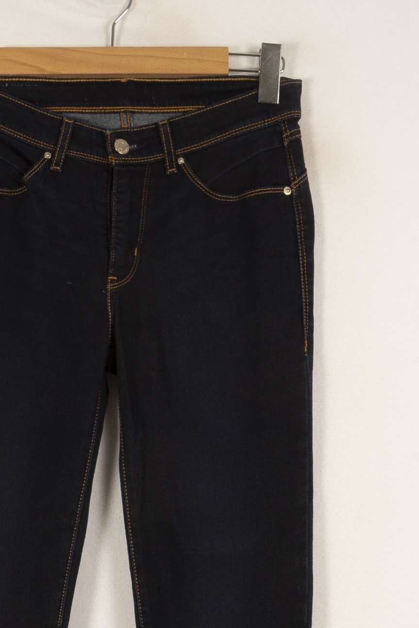 Cropped slim jeans with studs LEVI'S - Seconde main Blue