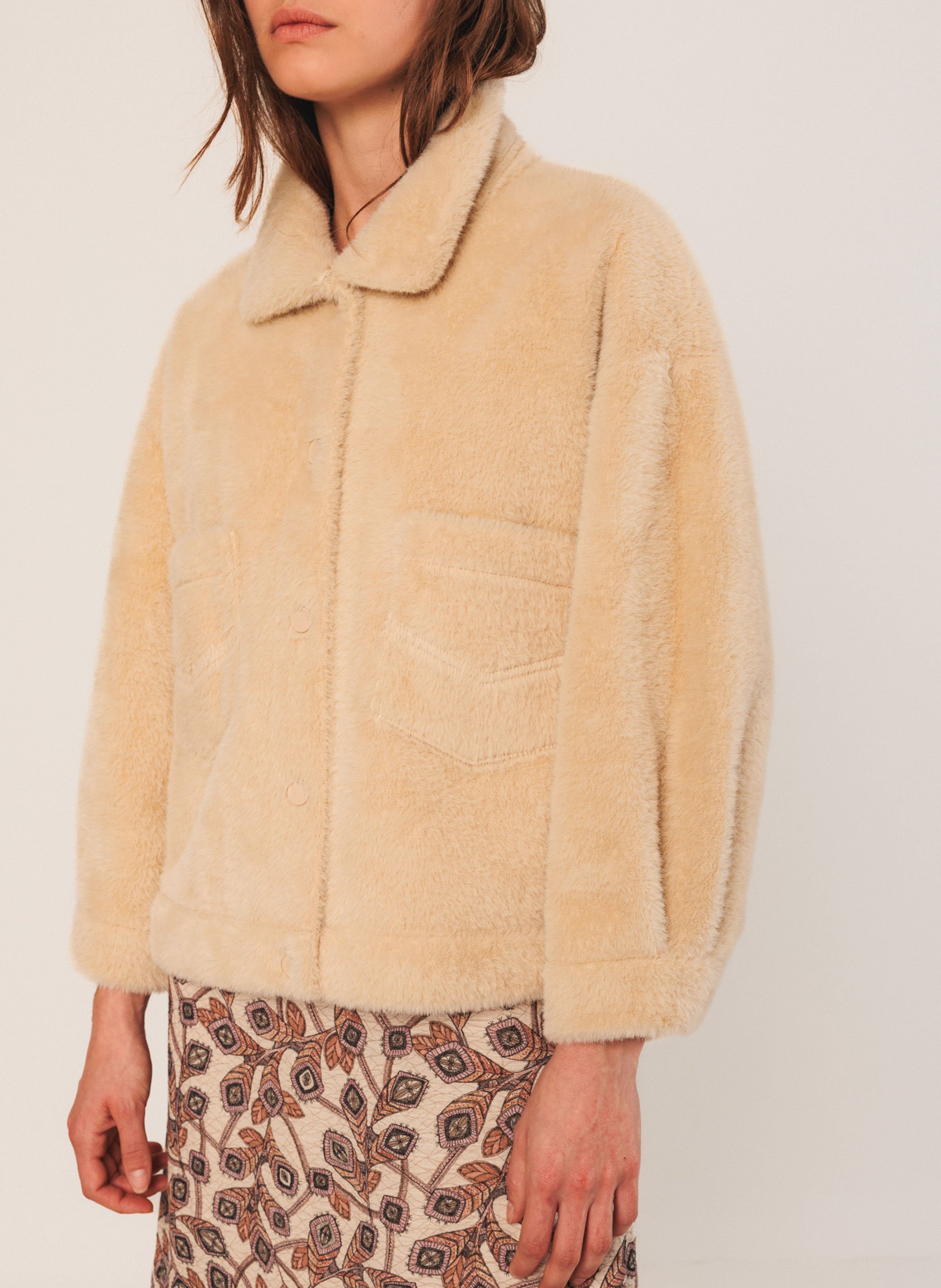 Veste oversize col classique INDI & COLD