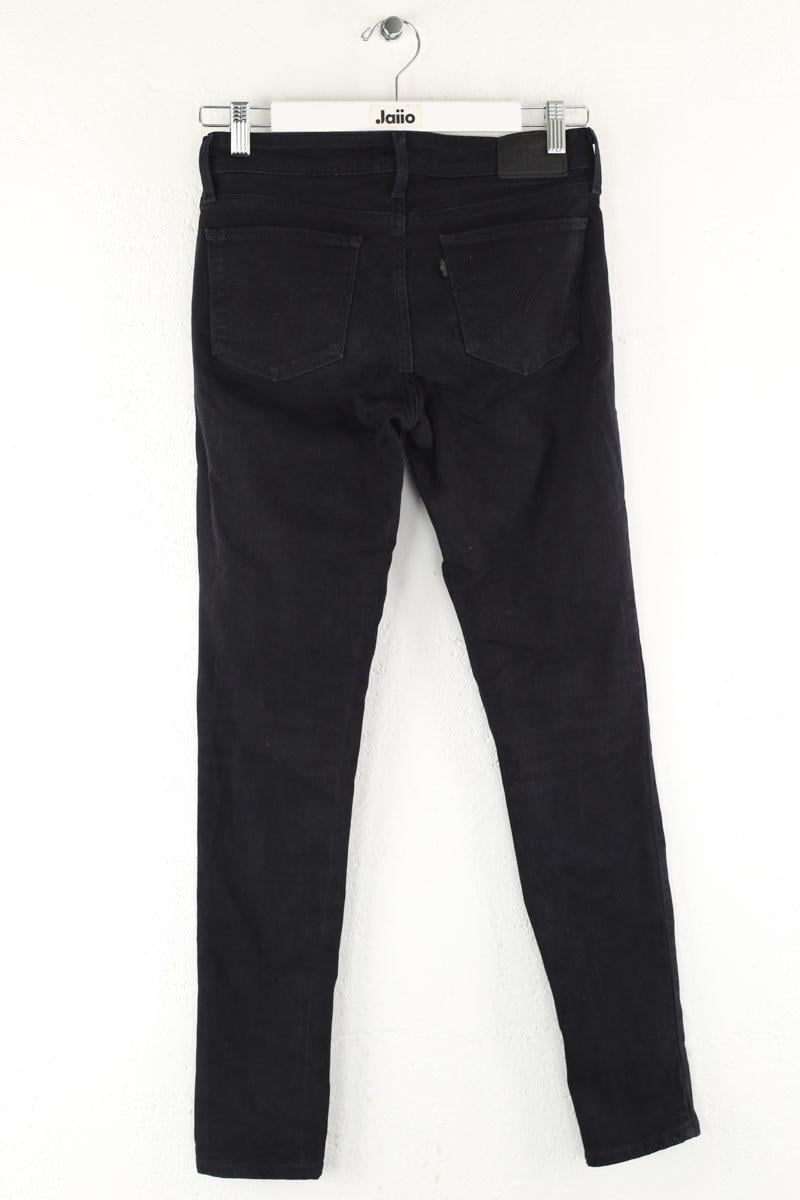 Cotton skinny jeans LEVI'S - Seconde main Black