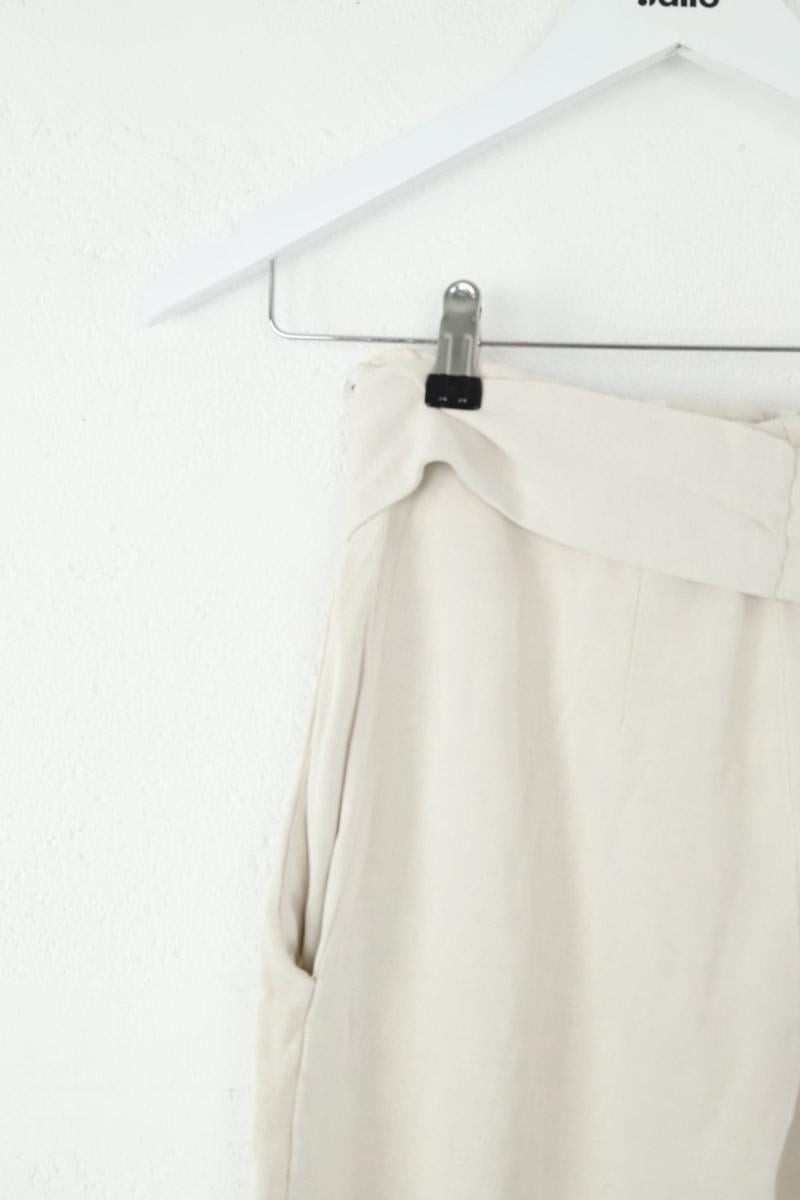 Cotton pants IRO - Seconde Main Beige