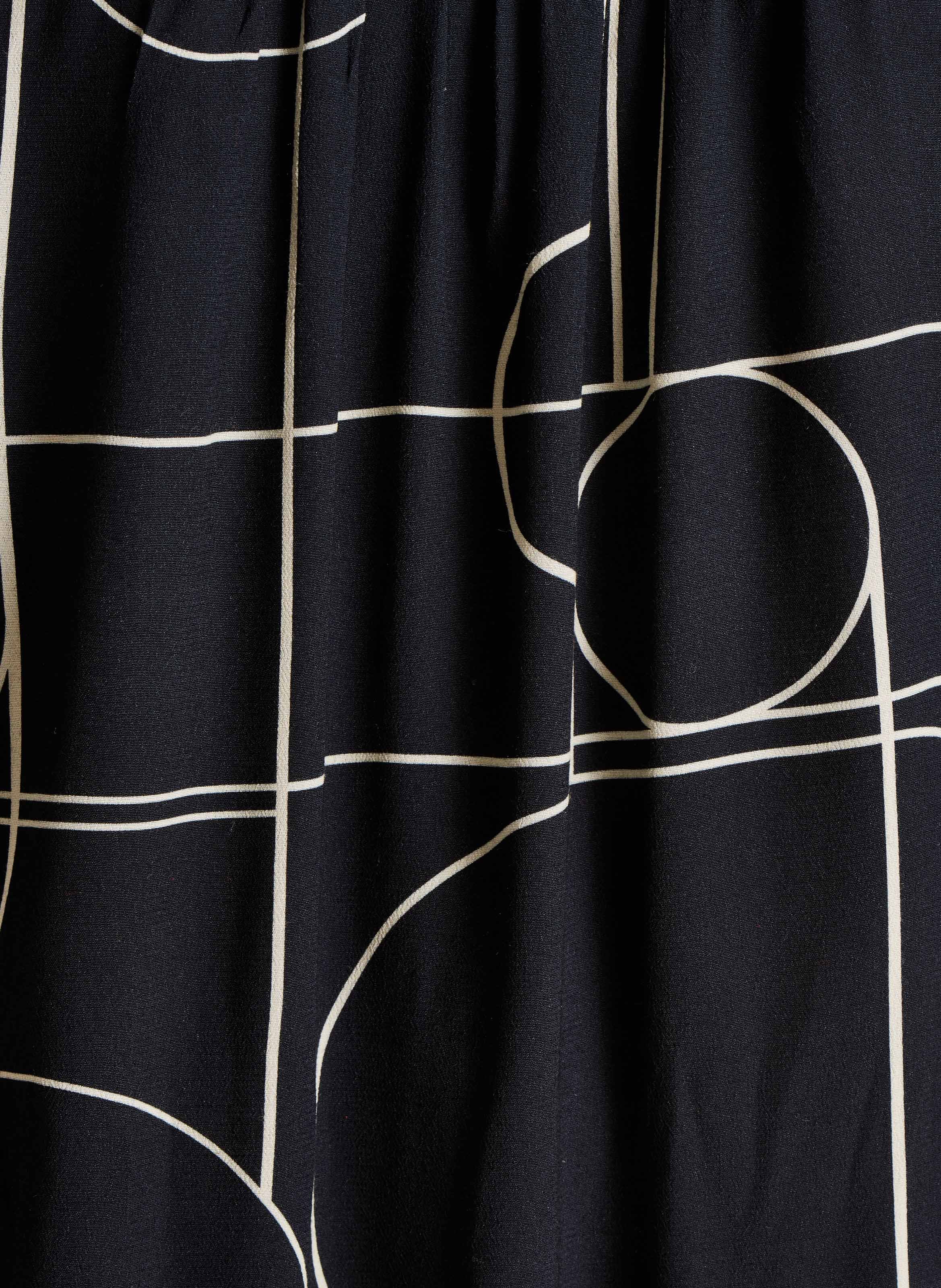 Henley midi dress LA FEE MARABOUTEE Black