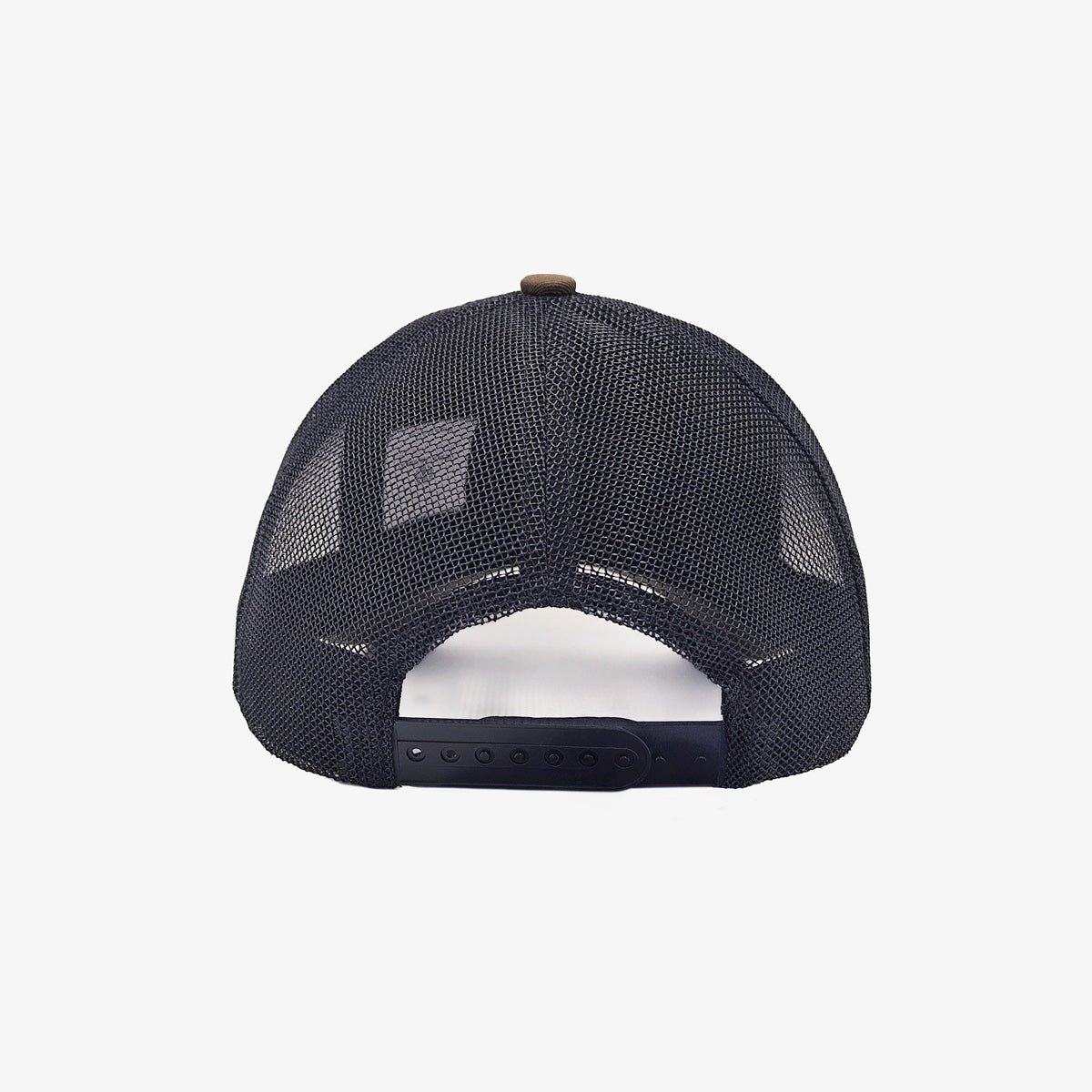 Two-tone mesh trucker cap SERGE BLANCO Black