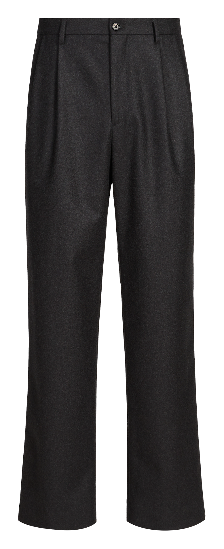 Weit geschnittene Wollhose SAISON 1865 Grau