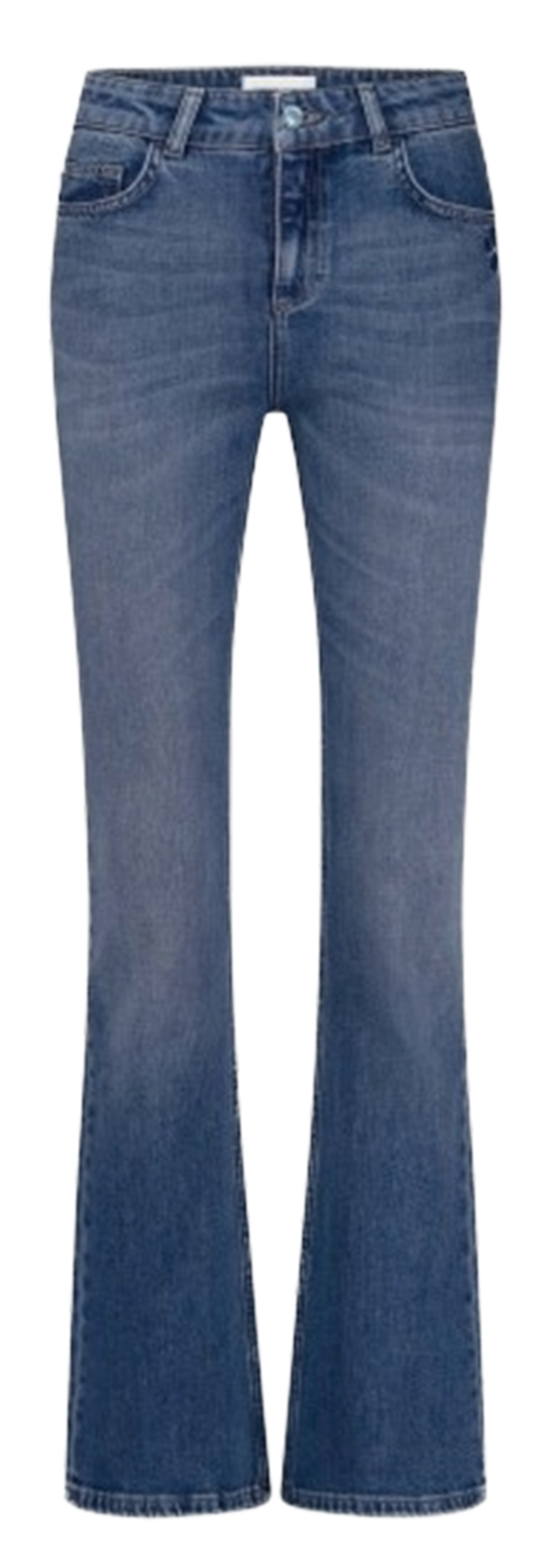 Bootcut-jeans | katoenblend FABIENNE CHAPOT Blauw