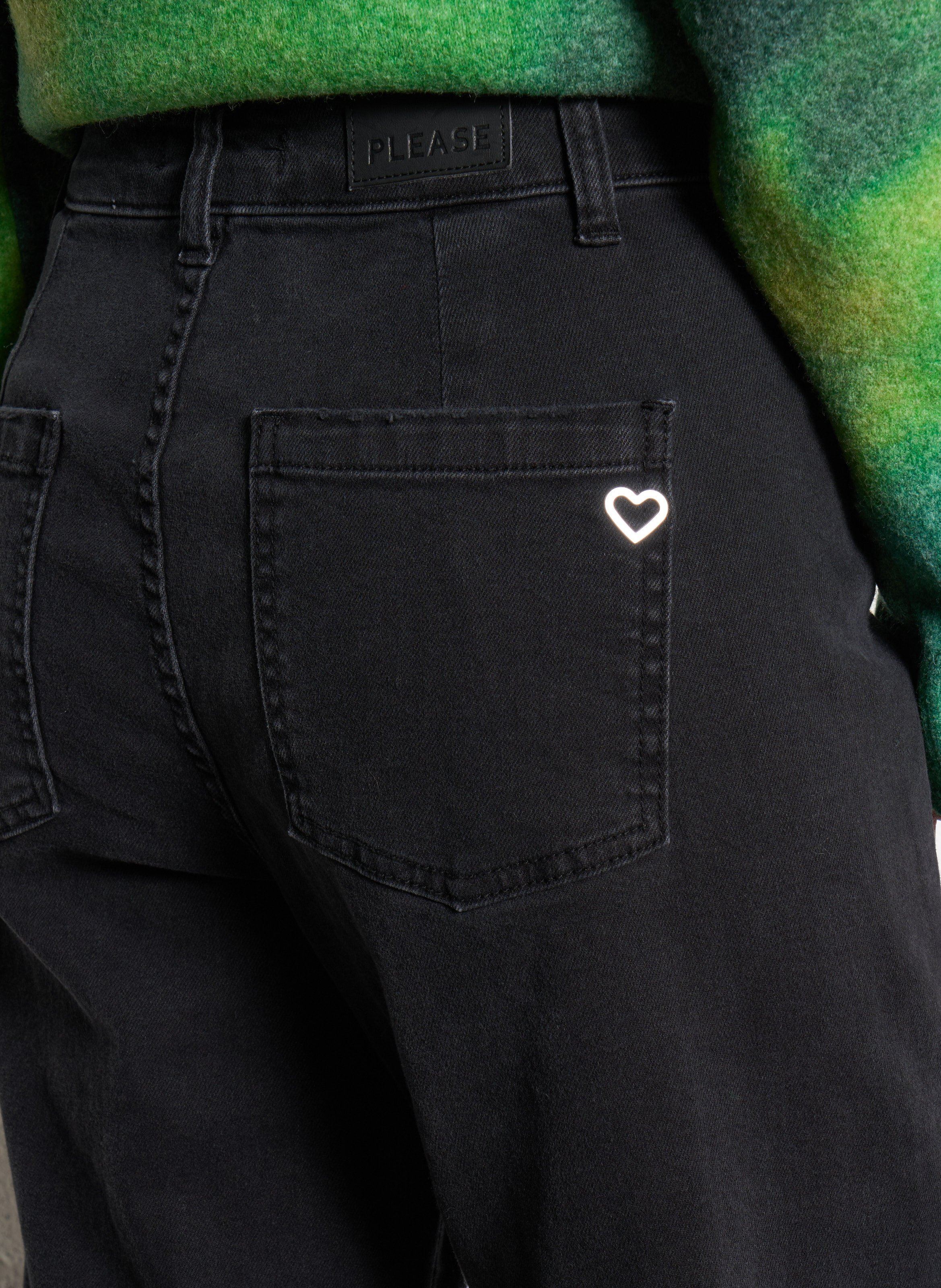 Jean flare  PLEASE Noir