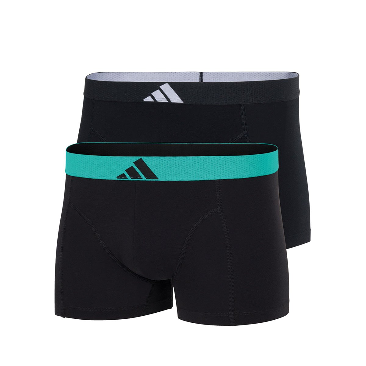 Set of 2 men's active flex cotton body adidas sport boxer shorts ADIDAS UNDERWEAR Black
