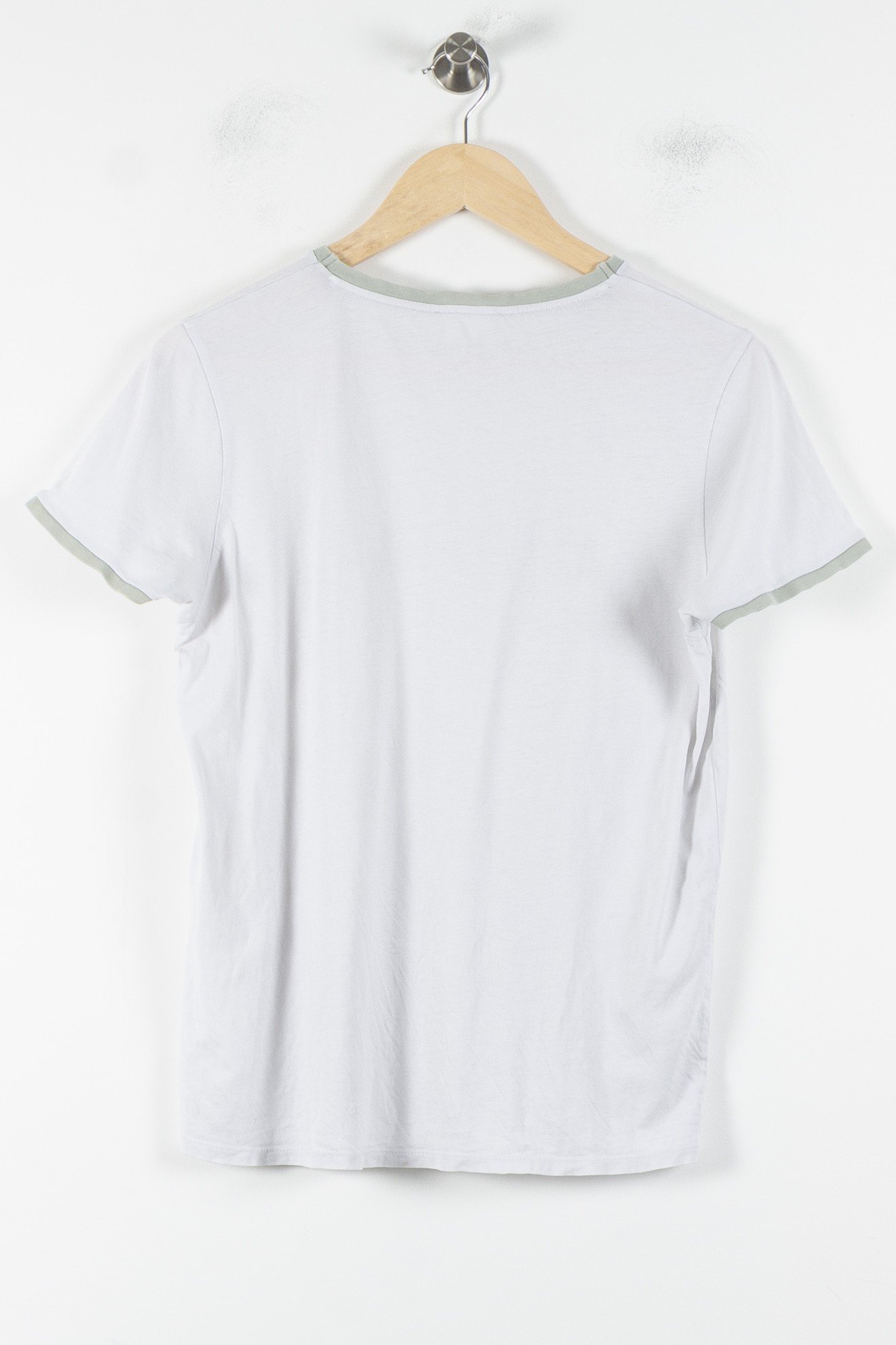 Tommy Badge T-shirt SEZANE - Seconde main Green