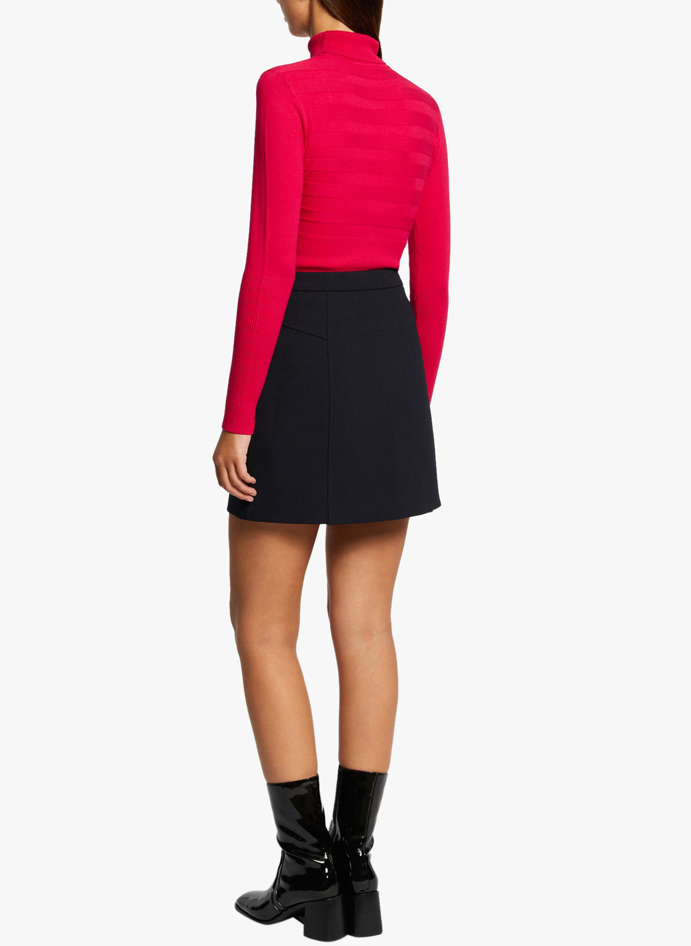 Rollkragenpullover MORGAN Rot