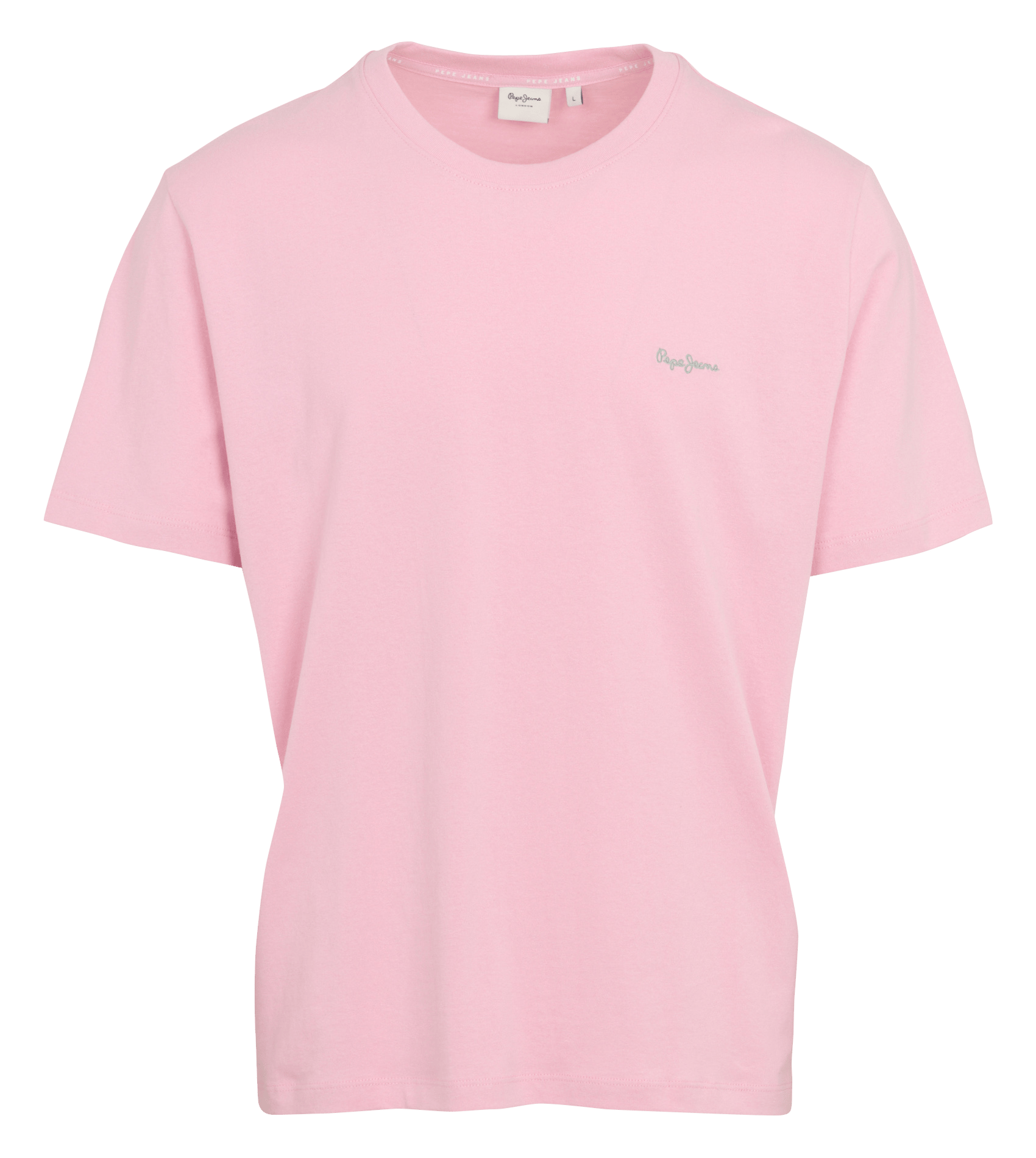 T-Shirt aus Baumwolle mit Rundhalsausschnitt PEPE JEANS Rosa