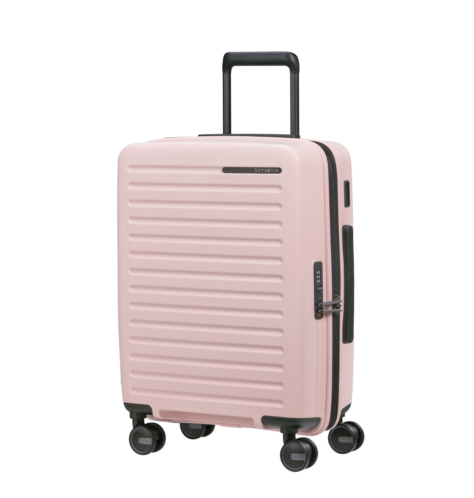 Restackd 4-wheel carry-on suitcase size S SAMSONITE Pink