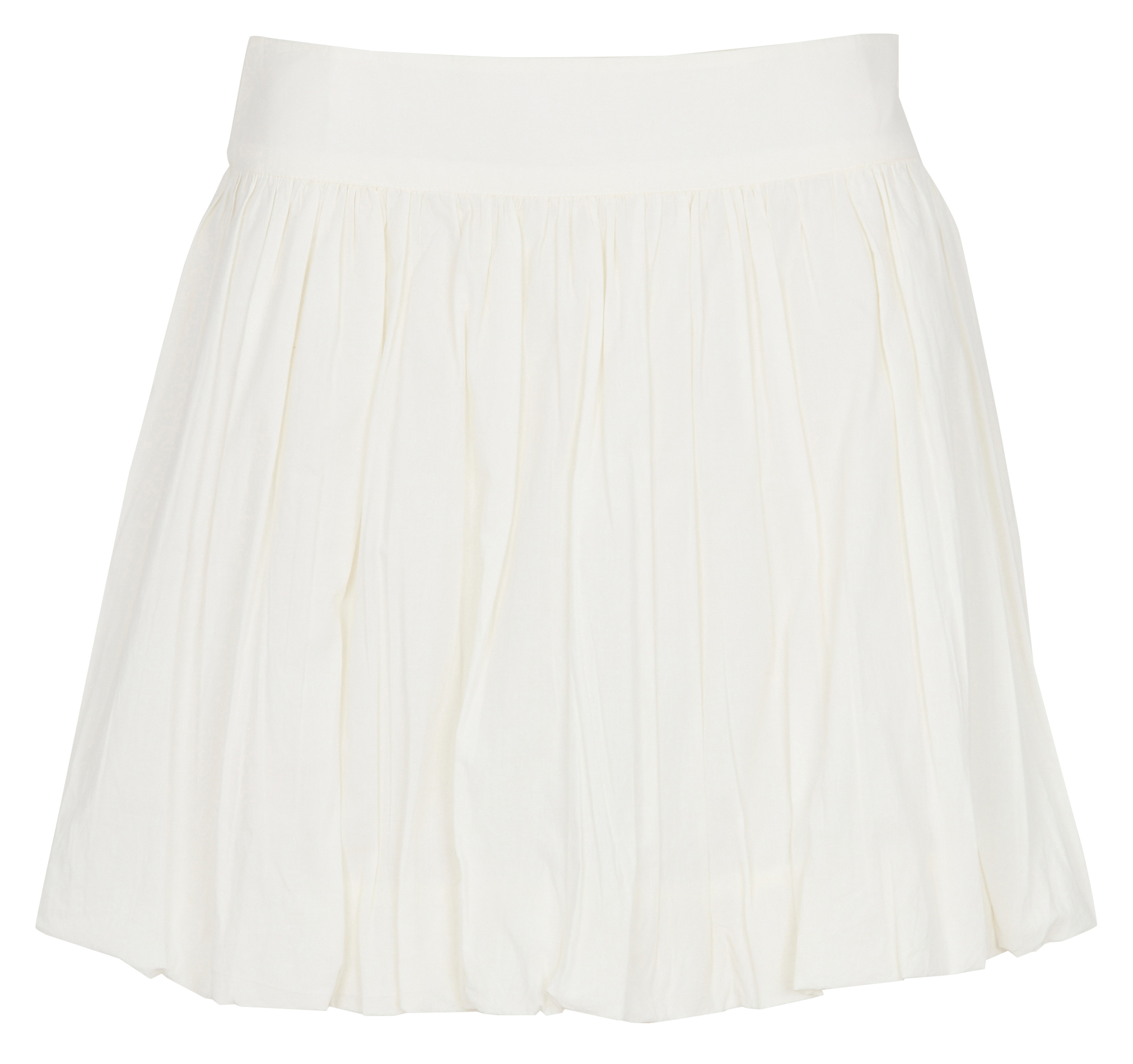 Jupe courte en coton PETITE MENDIGOTE Beige