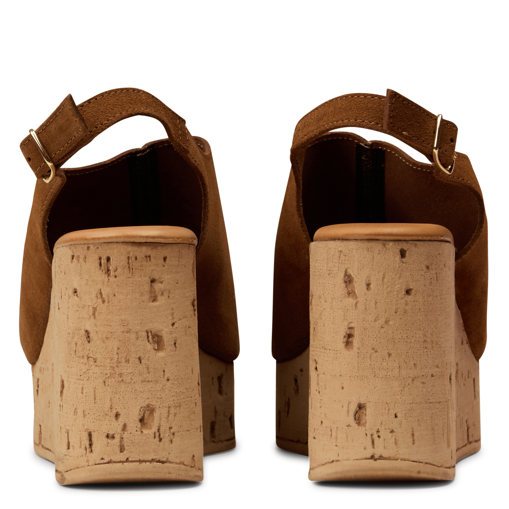 Espadrilles aus Wildleder mit Keilabsatz LA FEE MARABOUTEE Braun