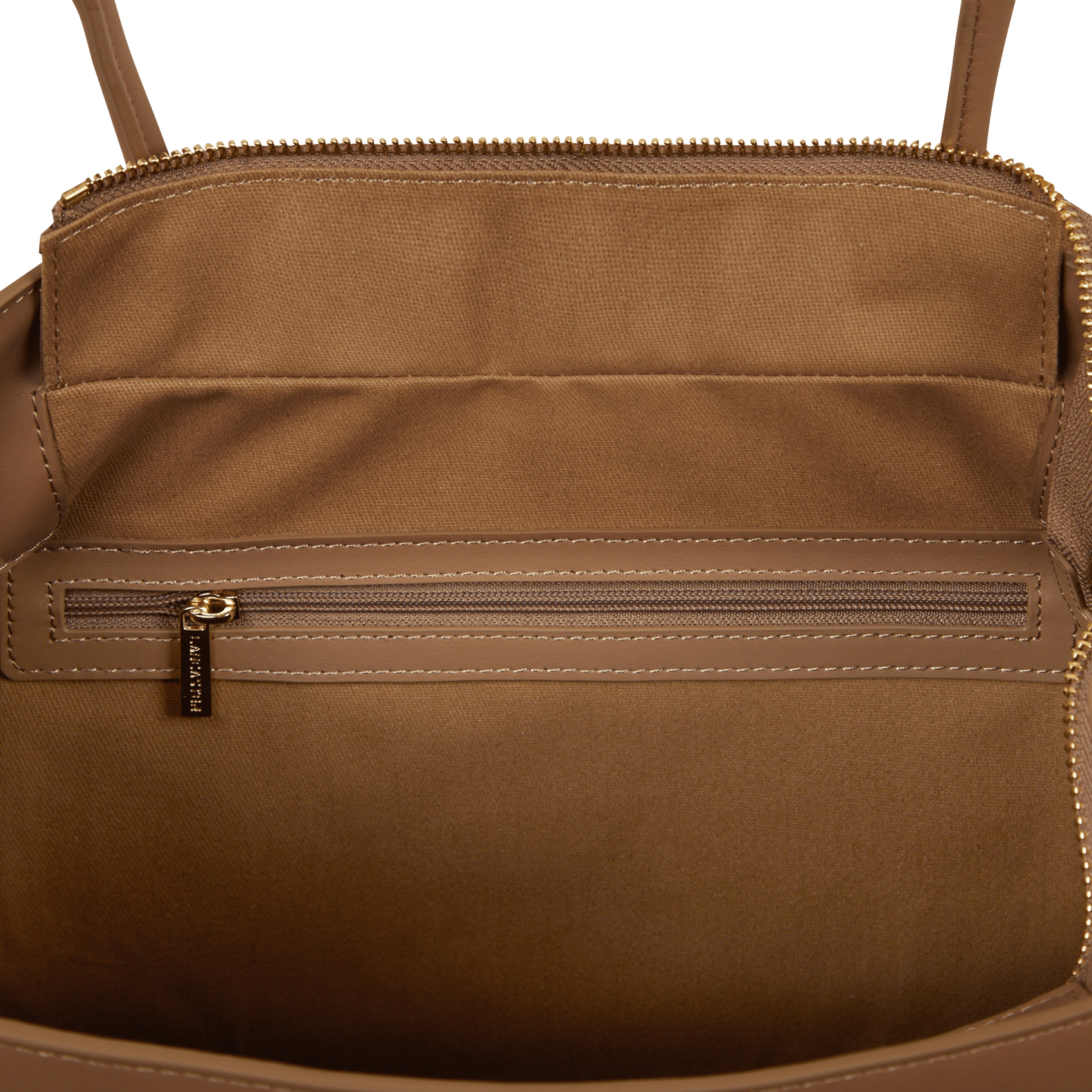 Leren shopper LANCASTER PARIS Bruin