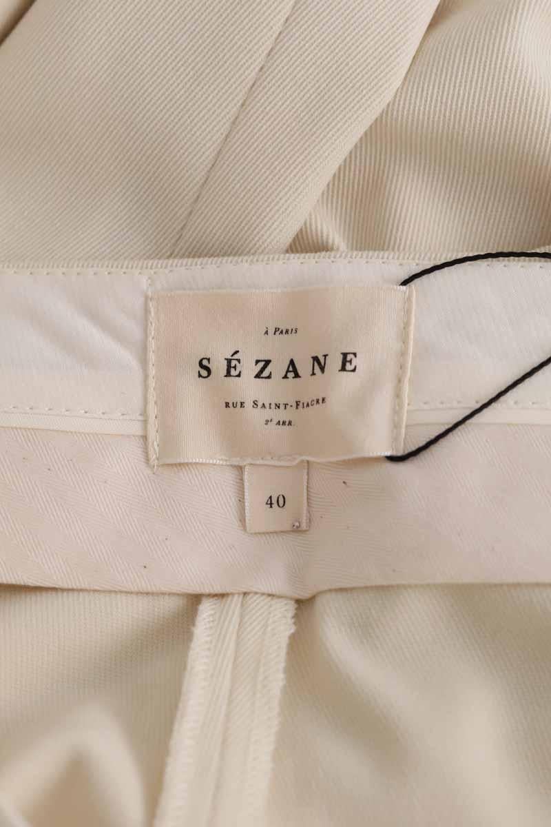 Pantalon large SEZANE - Seconde main Jaune