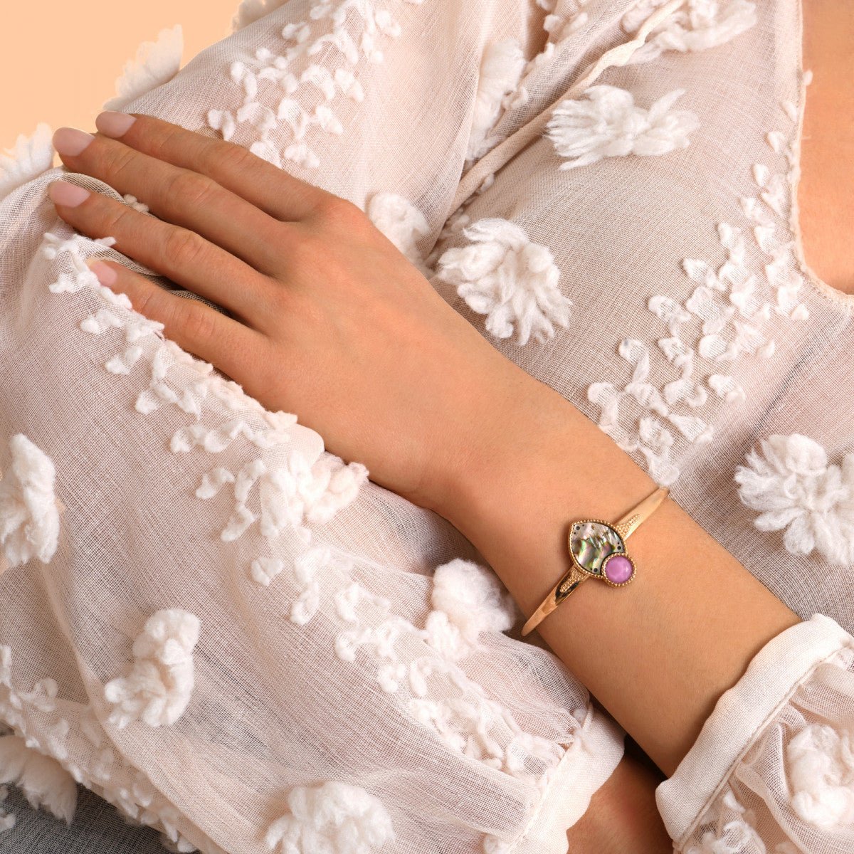 Adjustable bangle SATELLITE PARIS Blue