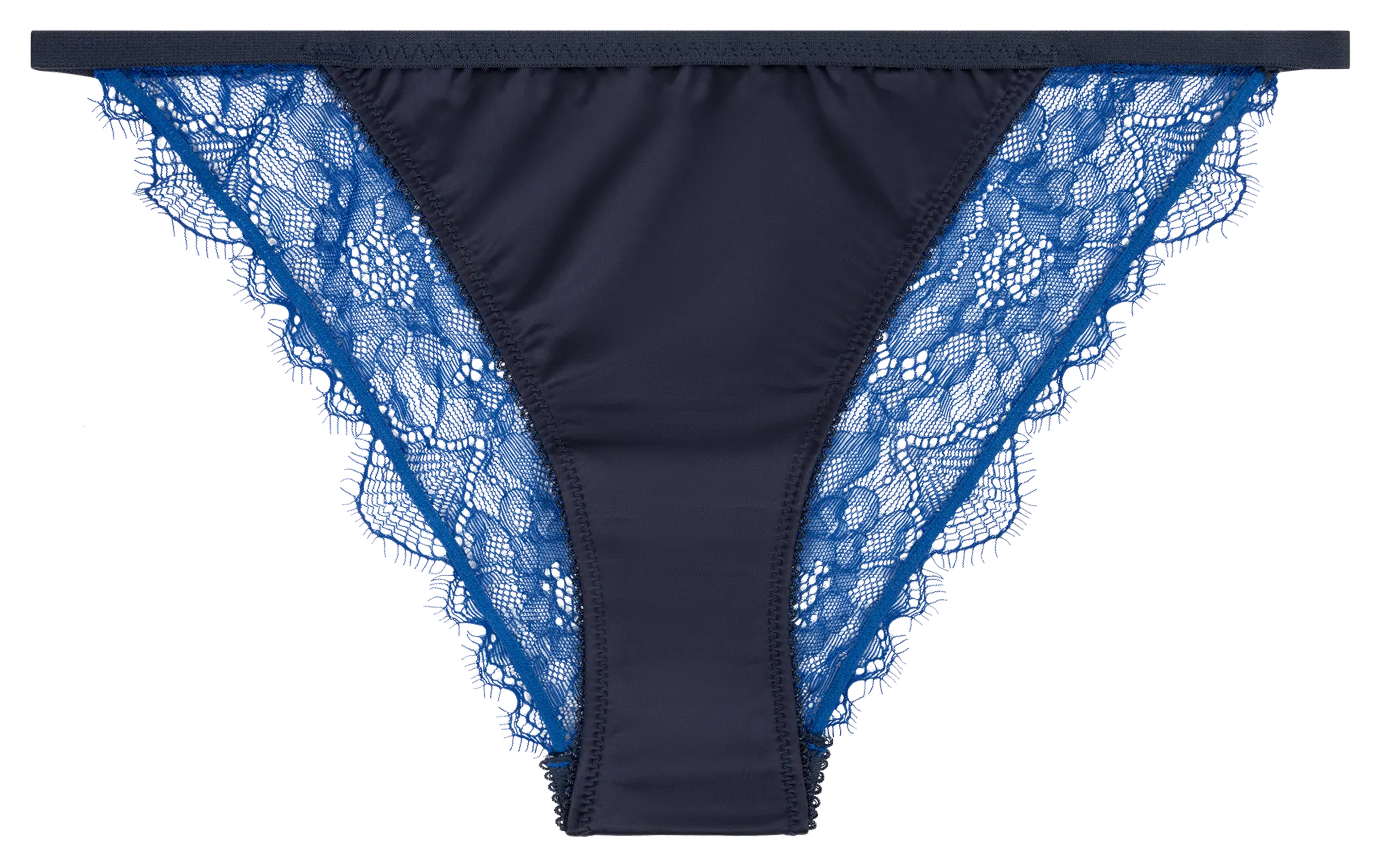 Culotte transparente en dentelle LOVE STORIES Bleu