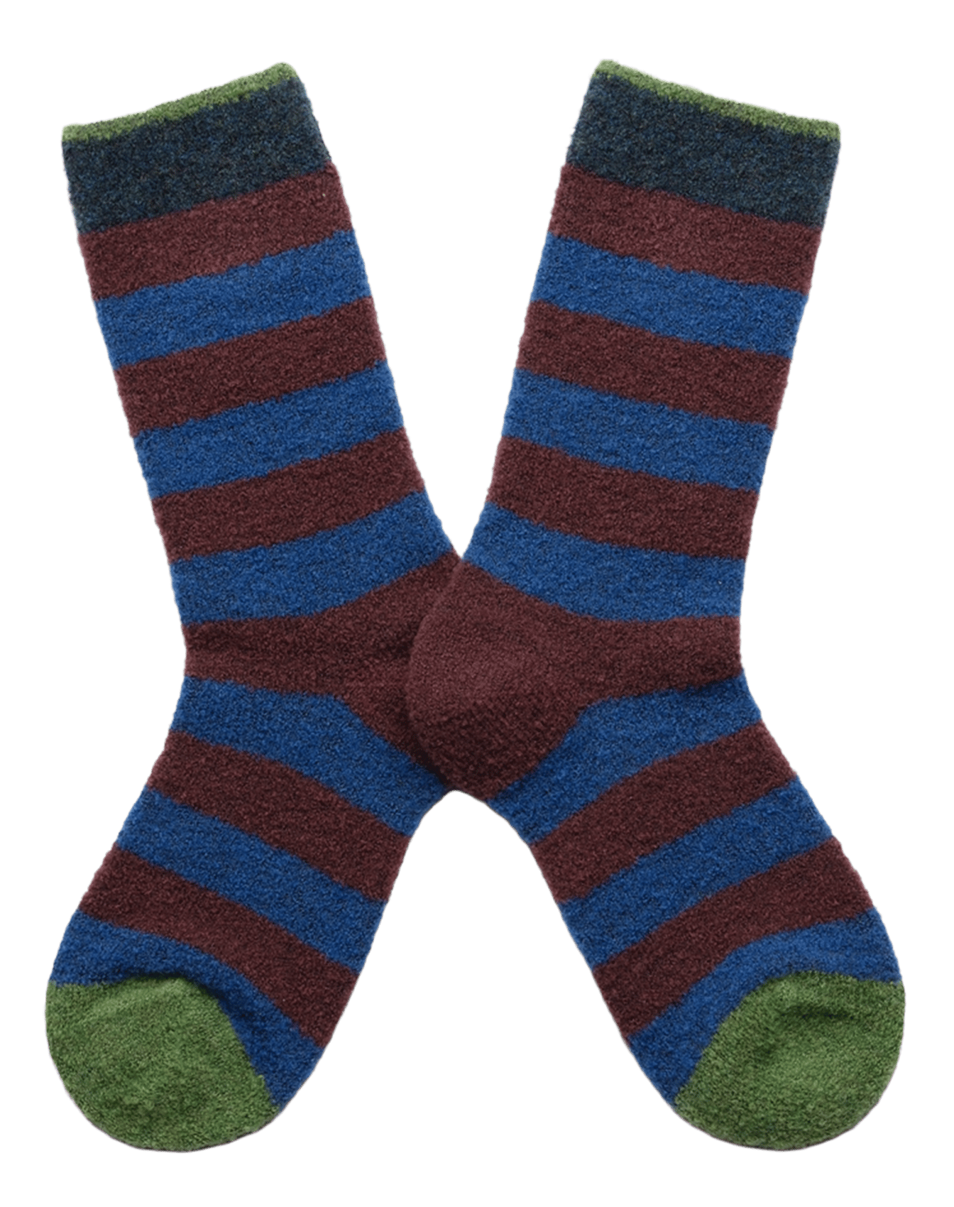 Chaussettes rayées en laine mélangée BONNE MAISON Multicolore