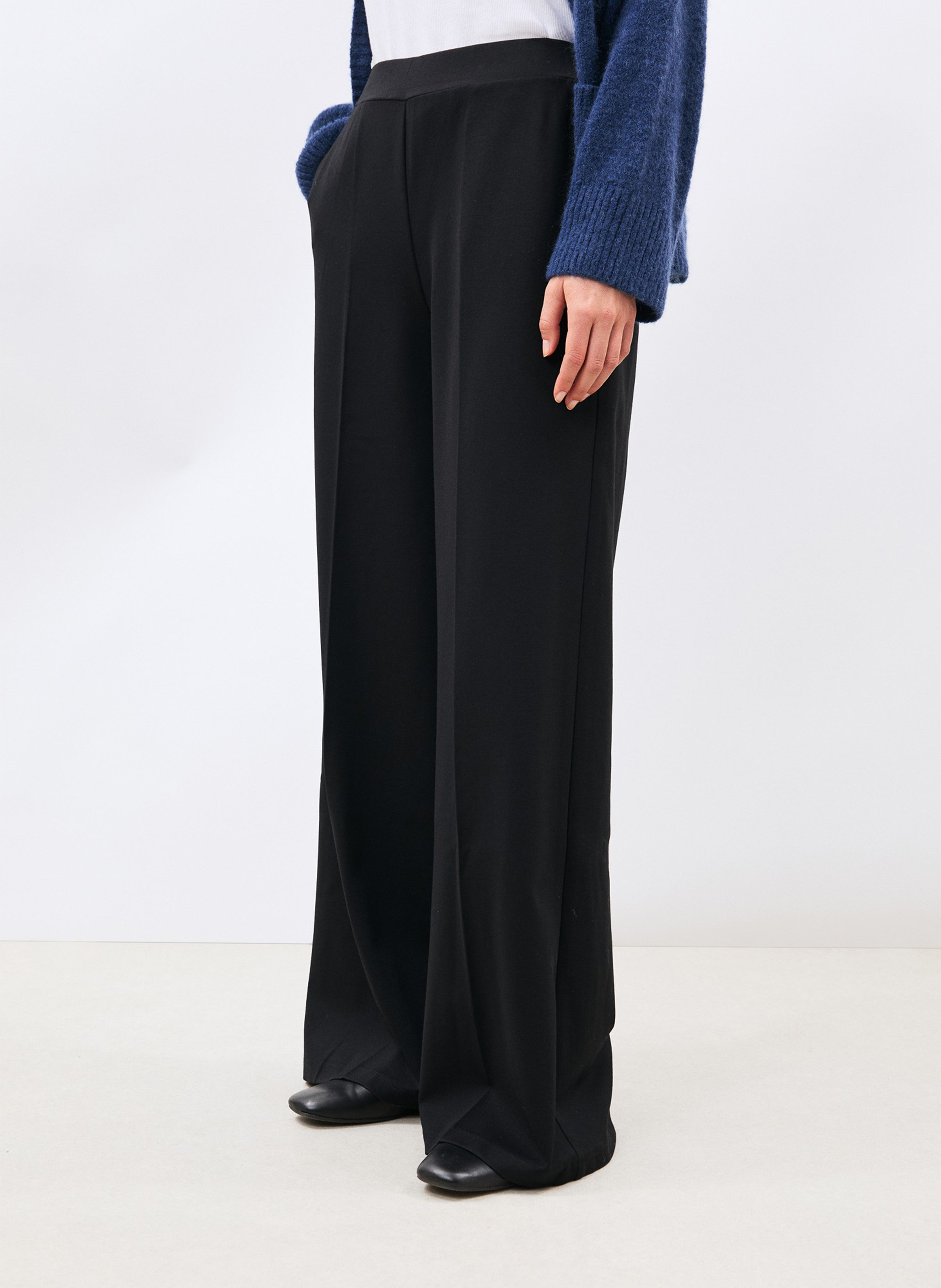 Pantalon large talle haute HUMILITY Noir