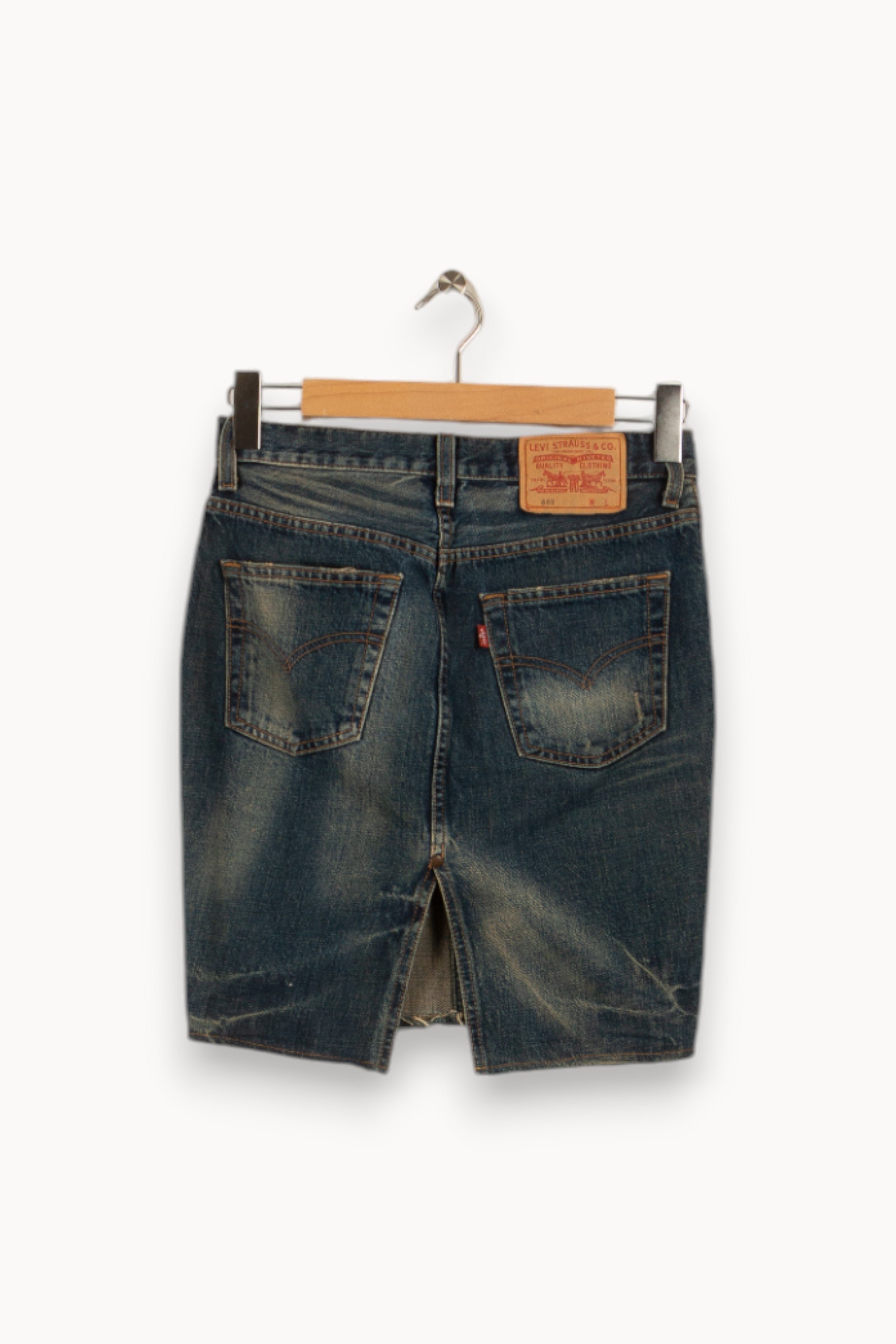 Short & midi skirt LEVI'S - Seconde main Blue