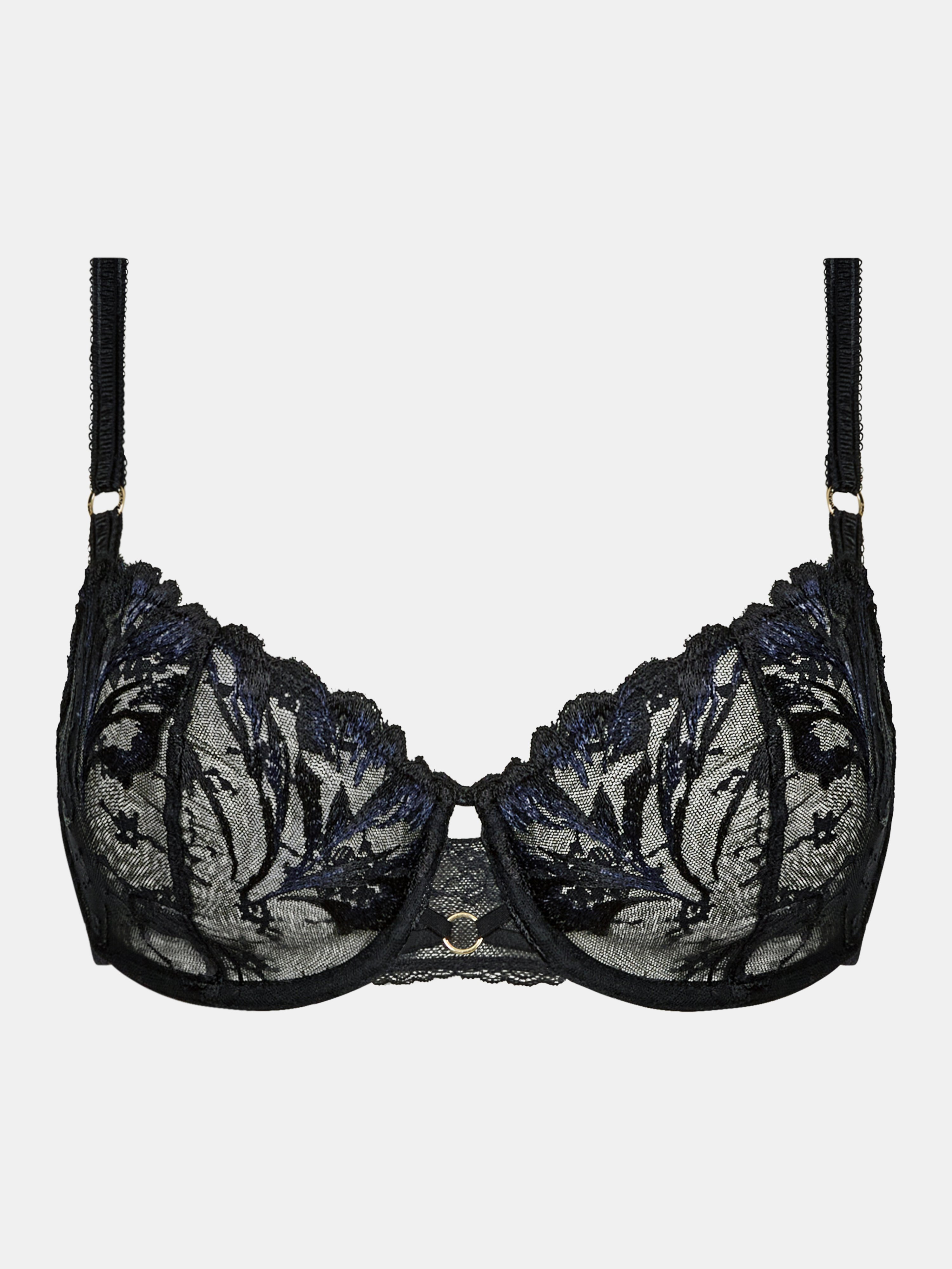 Demi-cup bra CHANTELLE Black