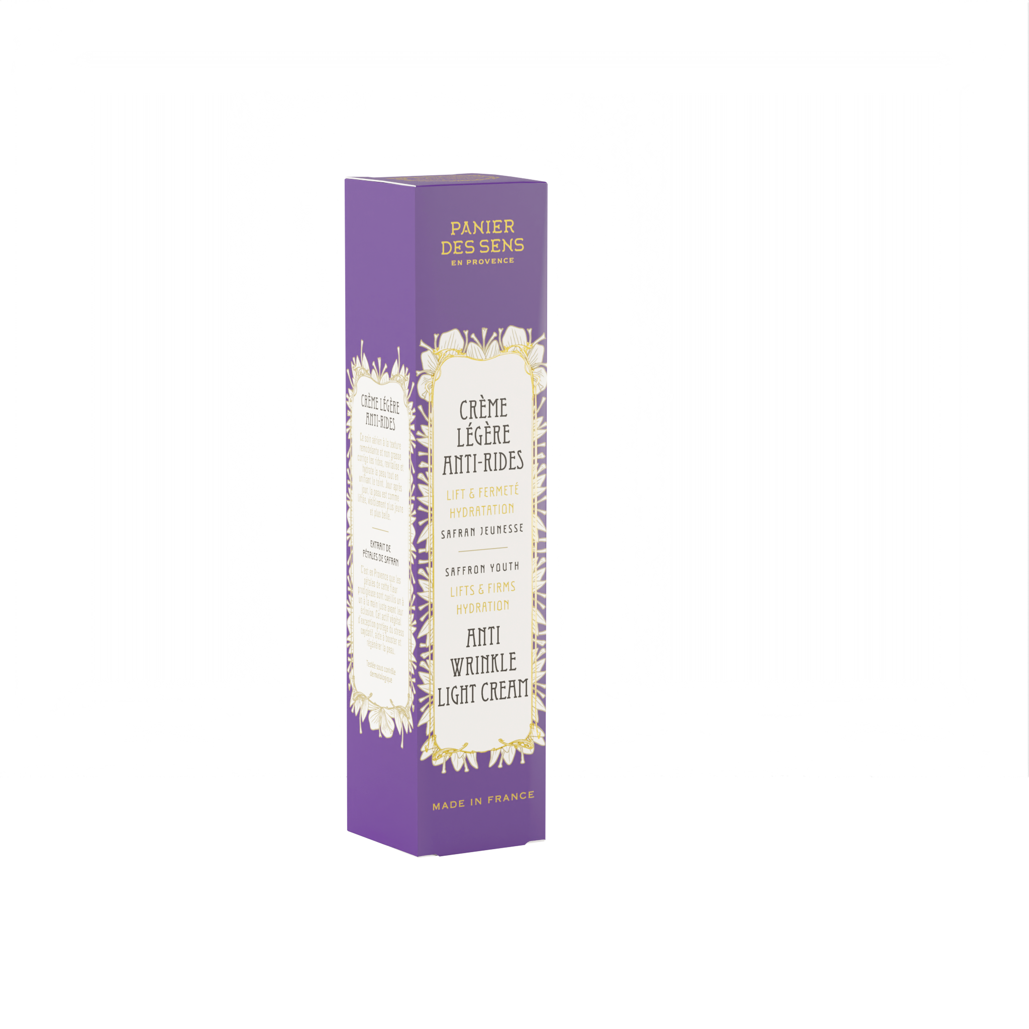 SAFFRON YOUTH Anti-Wrinkle Light Cream PANIER DES SENS No color