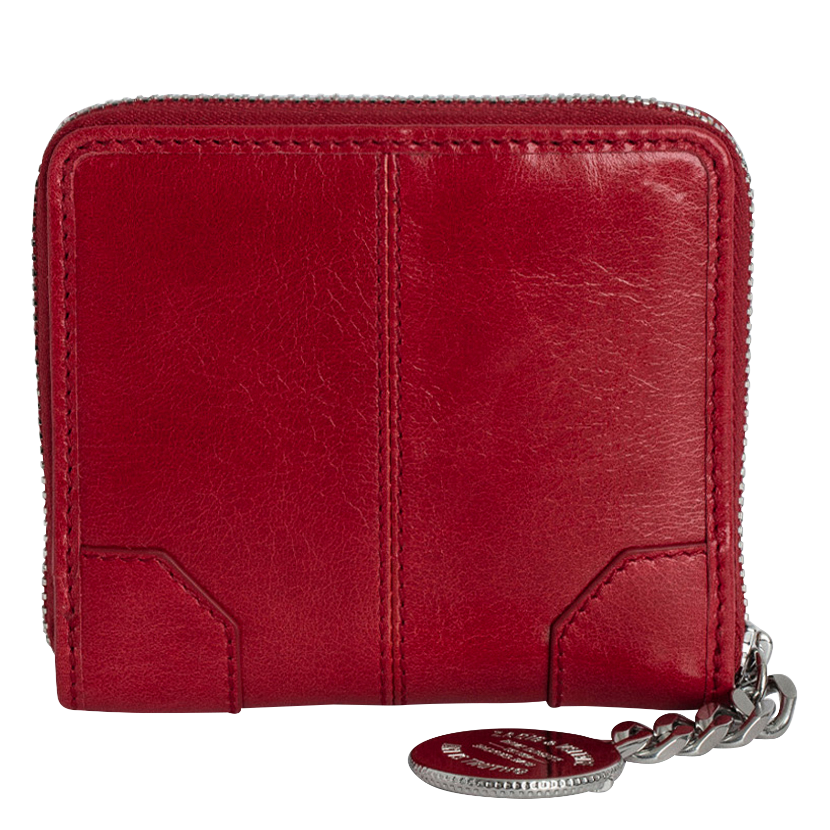 Porte-monnaie en cuir ZADIG&VOLTAIRE Rouge