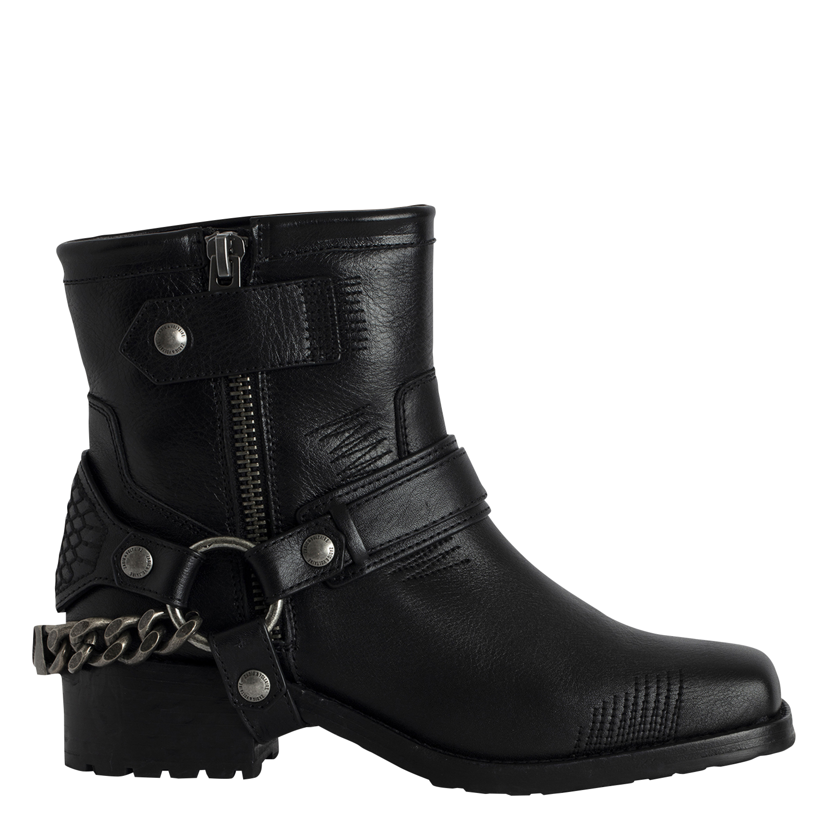 Bottines en cuir ZADIG&VOLTAIRE Noir