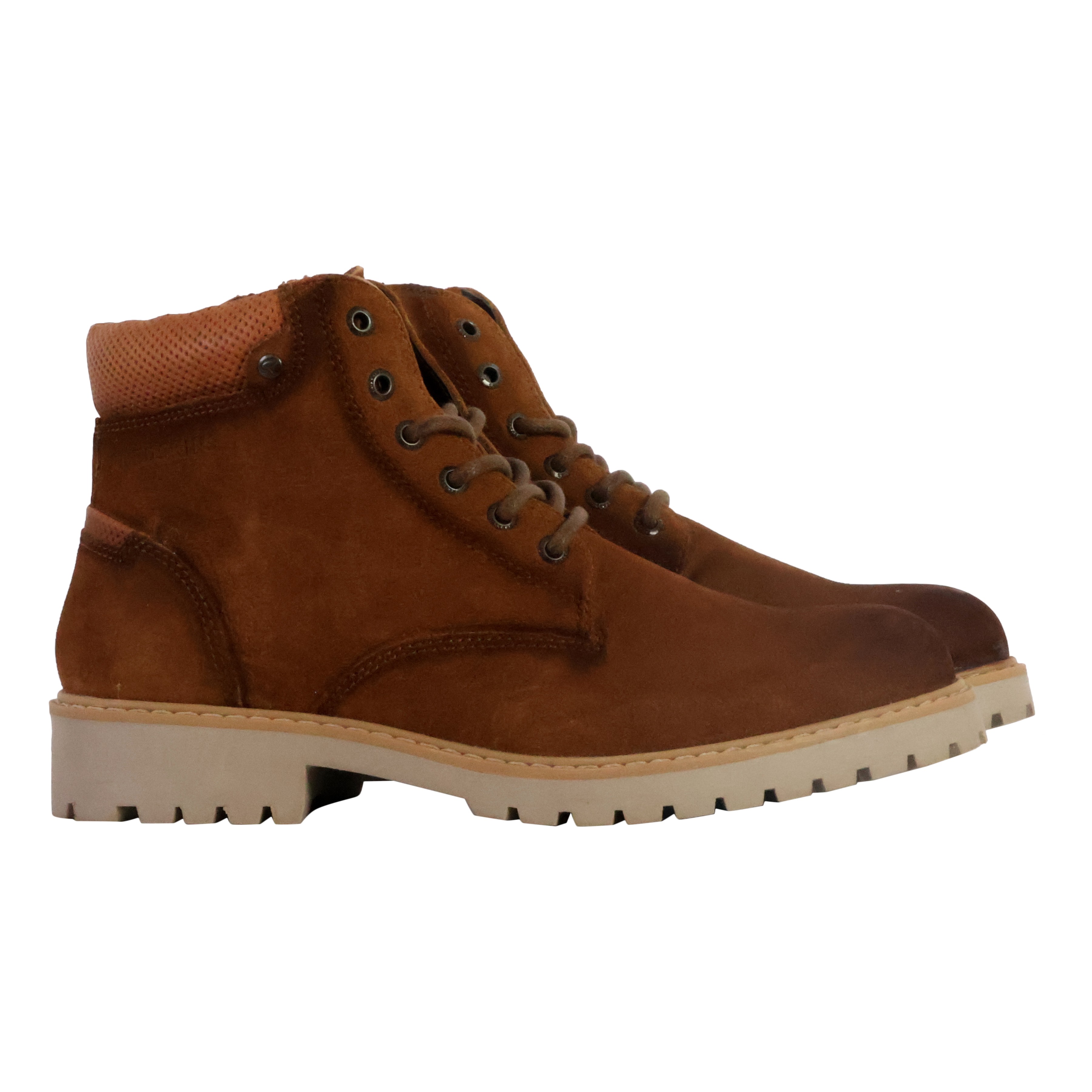 Timon leather ankle boots REDSKINS Brown