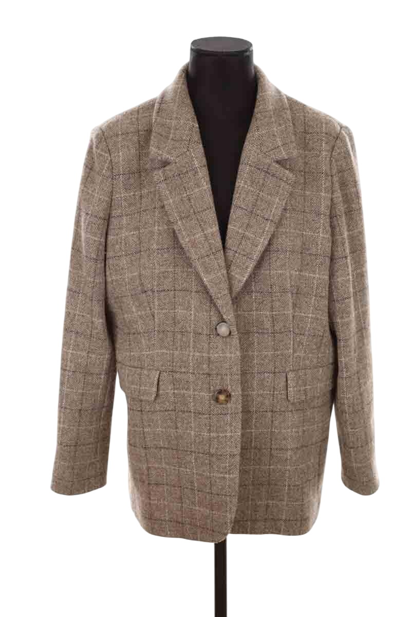 Crinkle dress SEZANE - Seconde main Brown