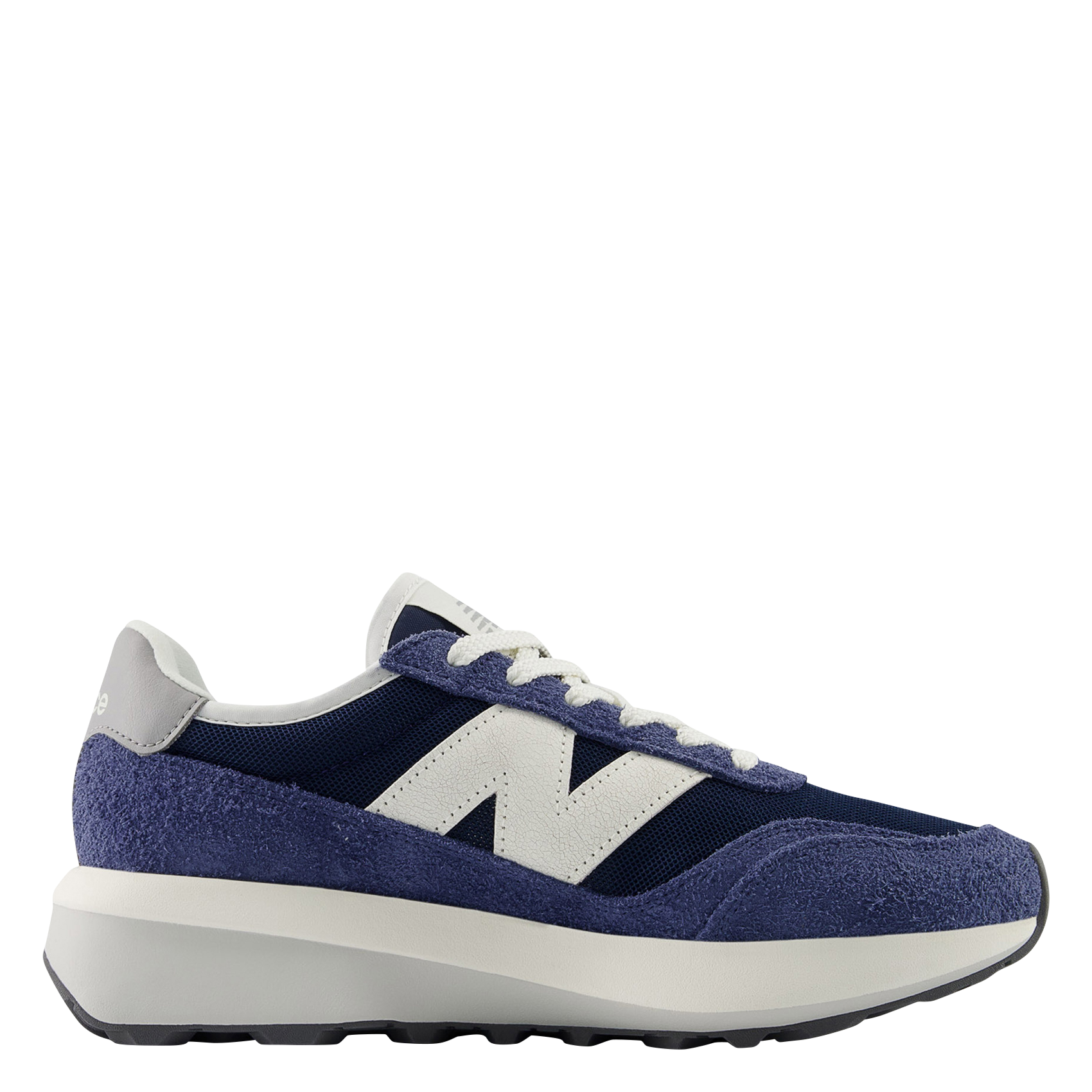 Low-top leather mix sneakers NEW BALANCE Blue