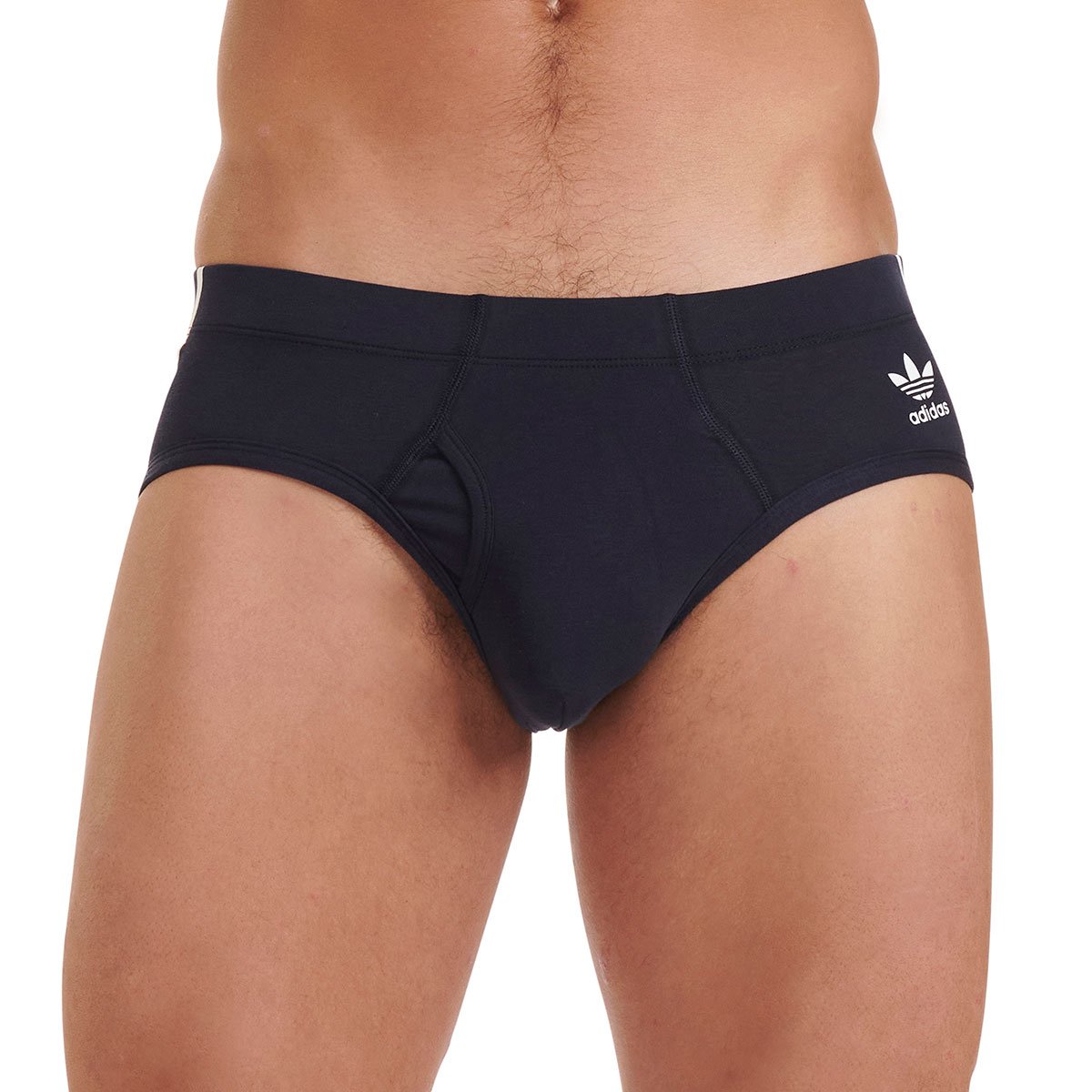 Pack of 3 flex comfort cotton 3 stripes boxer shorts ADIDAS UNDERWEAR Black