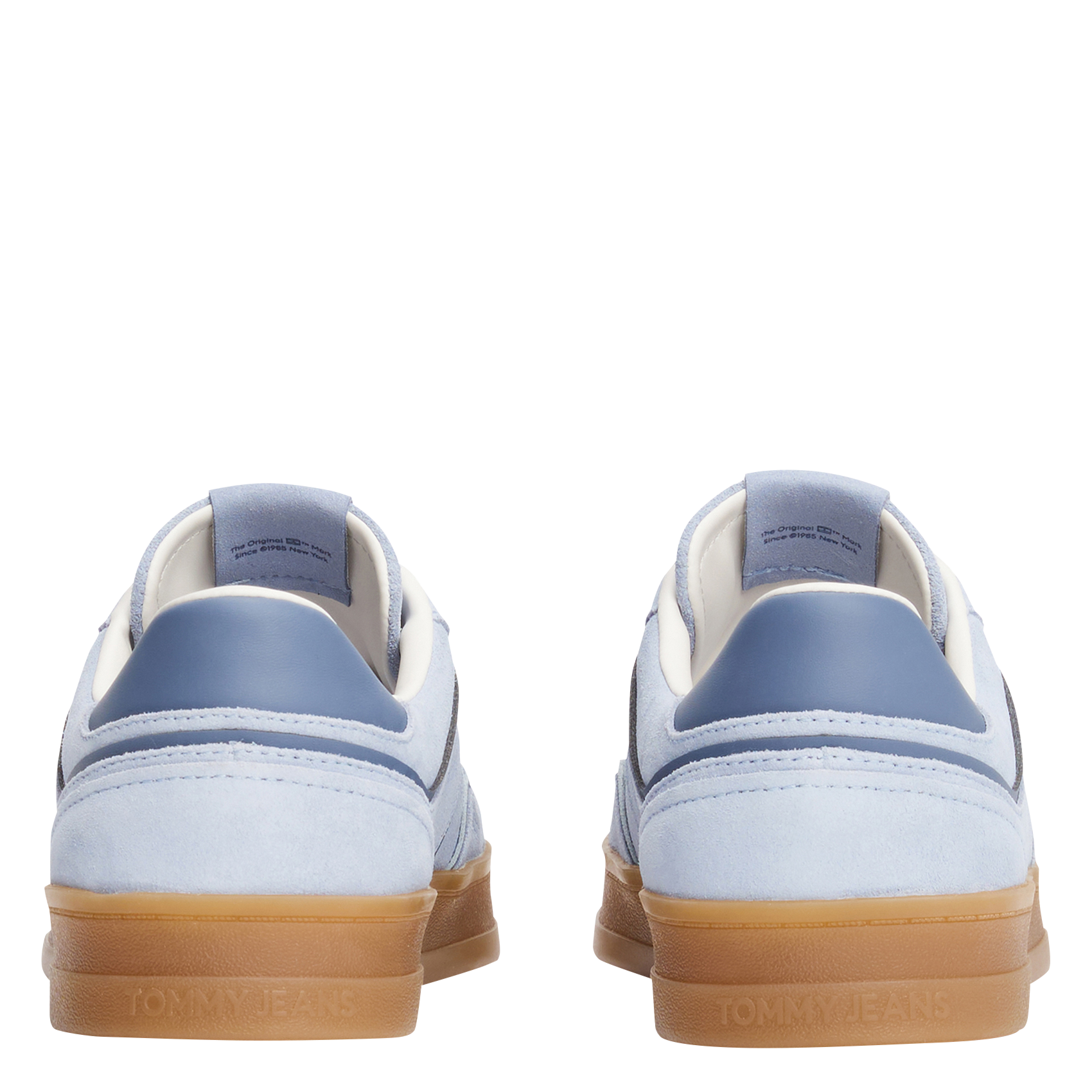 Baskets en cuir TOMMY HILFIGER Bleu
