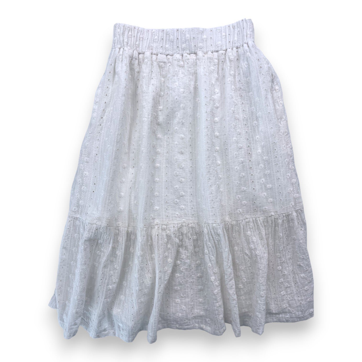 White Child's Skirt - 8 years HUNDRED PIECES- Seconde main White