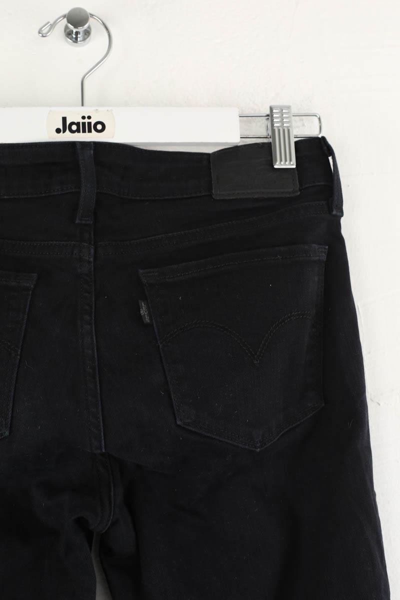 Cotton skinny jeans LEVI'S - Seconde main Black