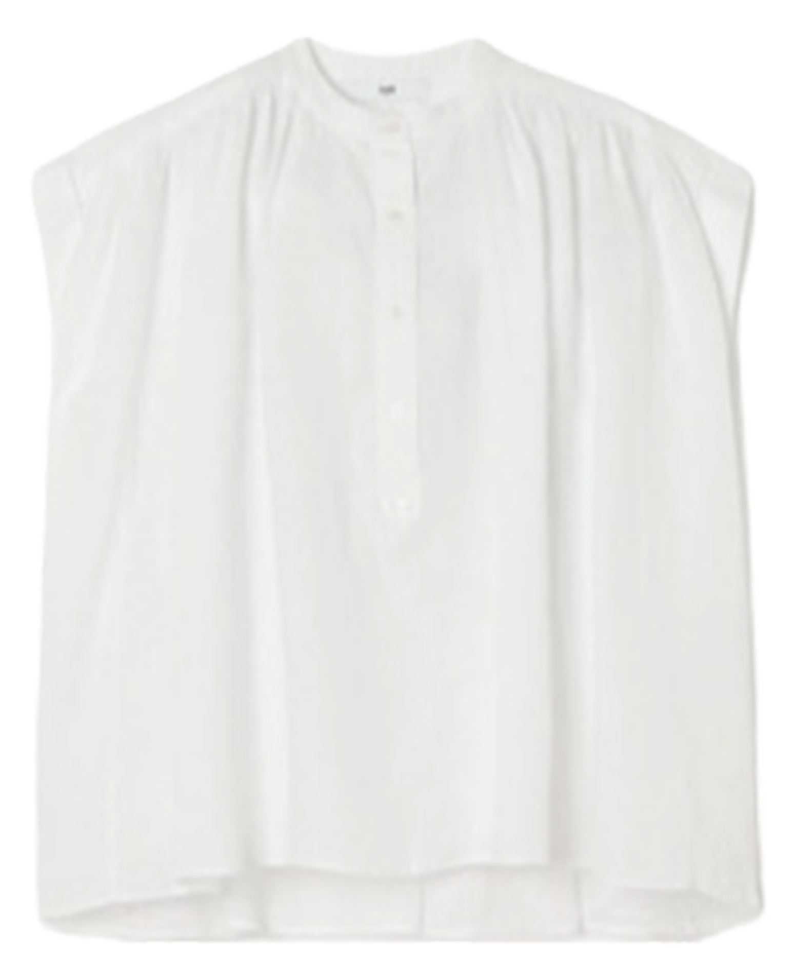 Ruimvallende, katoenen blouse ZAPA Wit