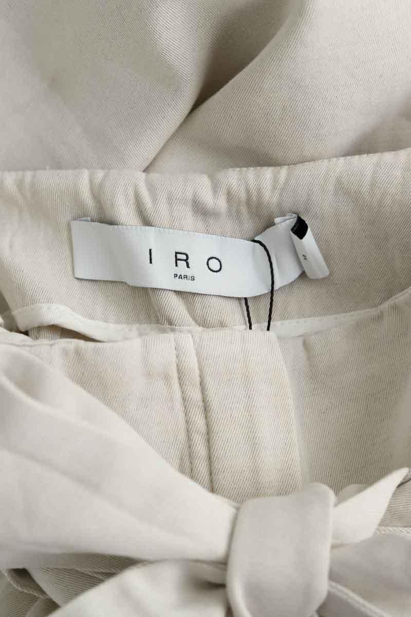 Cotton pants IRO - Seconde Main Beige