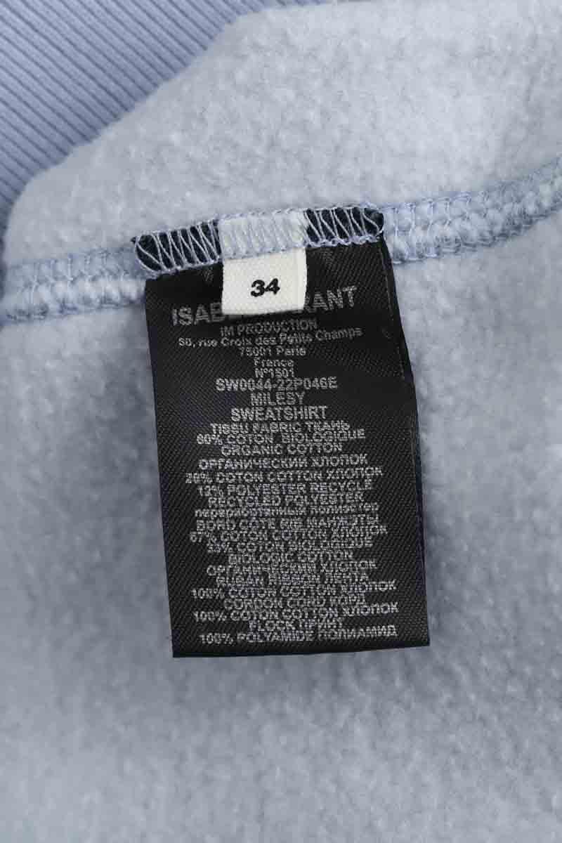 Cotton sweater ISABEL MARANT ÉTOILE - SECONDE MAIN Blue